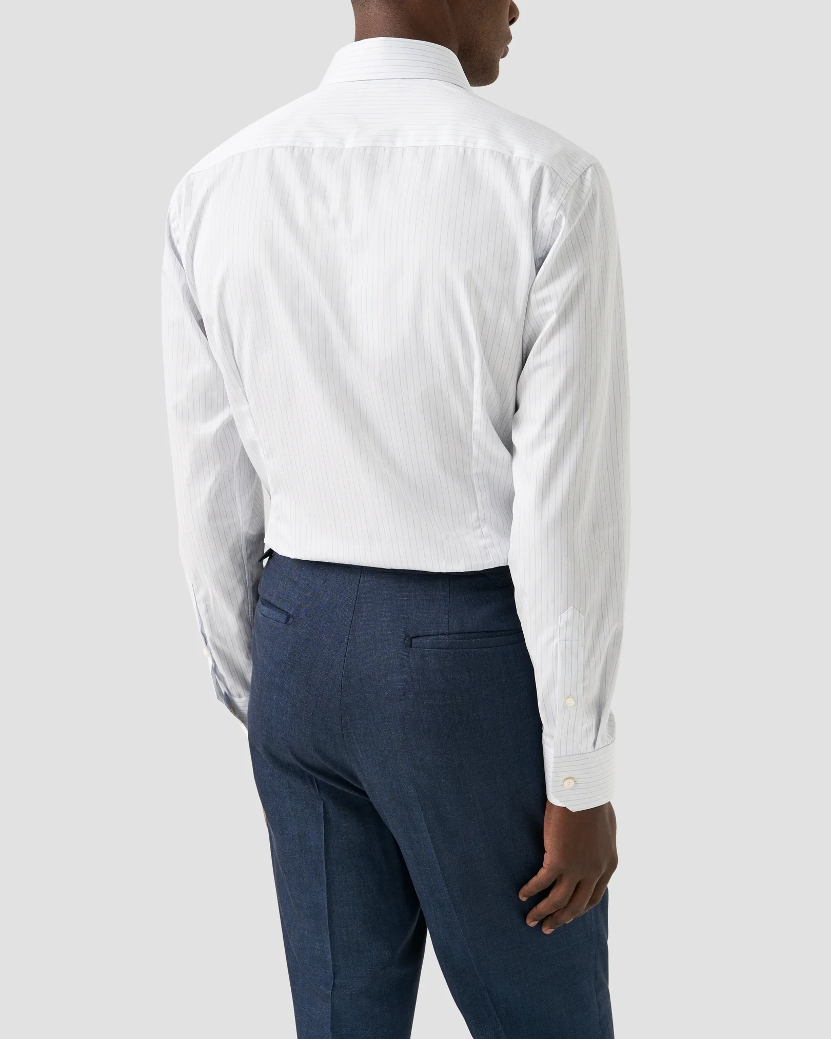 Eton - elevated striped supima 120 shirt