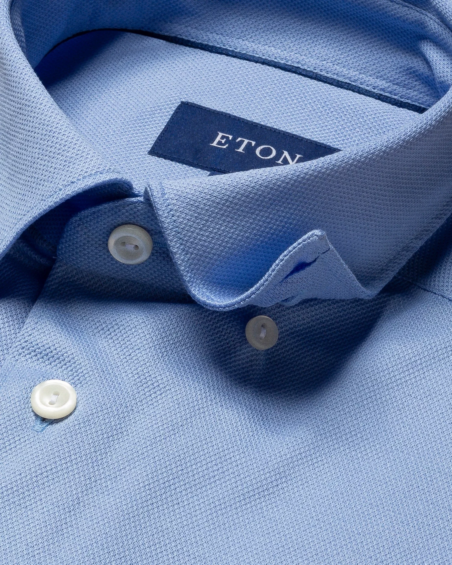 Eton - blue polo shirt