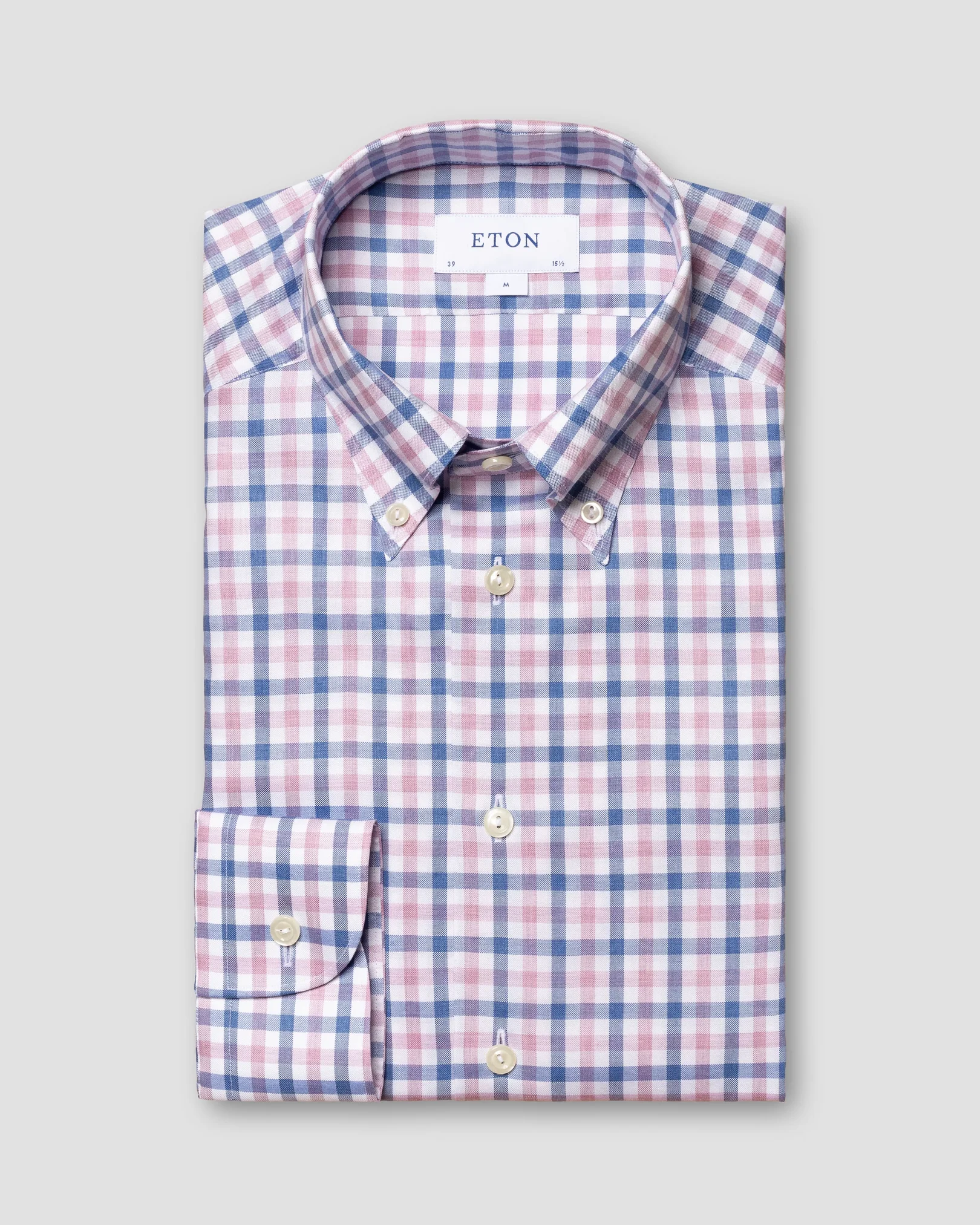 Eton - pink fine oxford button down