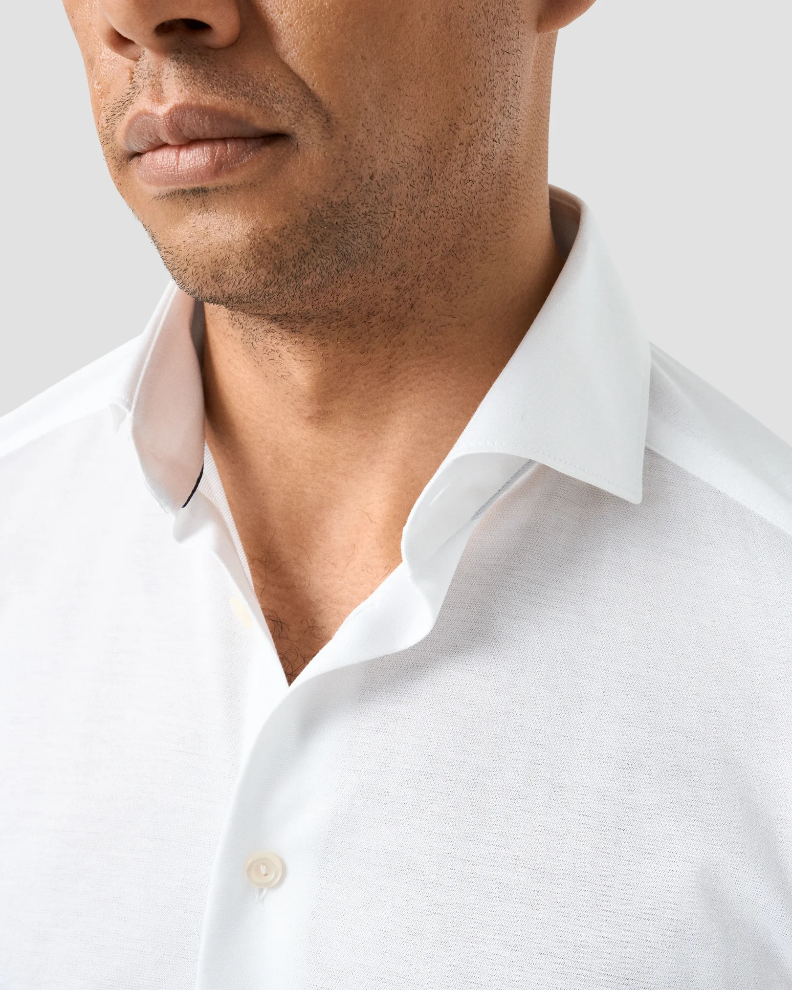 Eton - Filo di Scozia Jacquard Knit Shirt