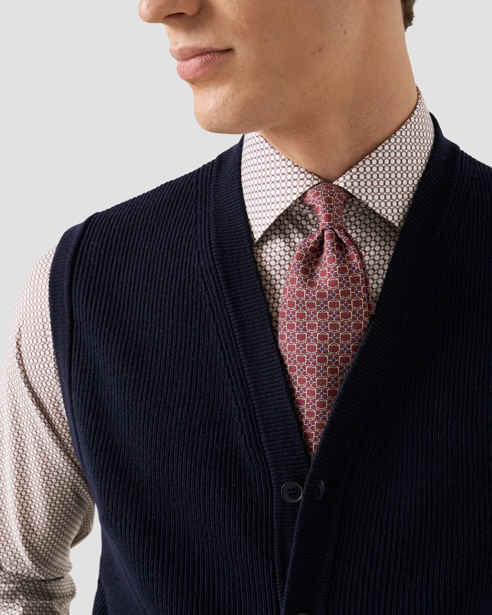 Eton - Geometric Signature Twill Shirt