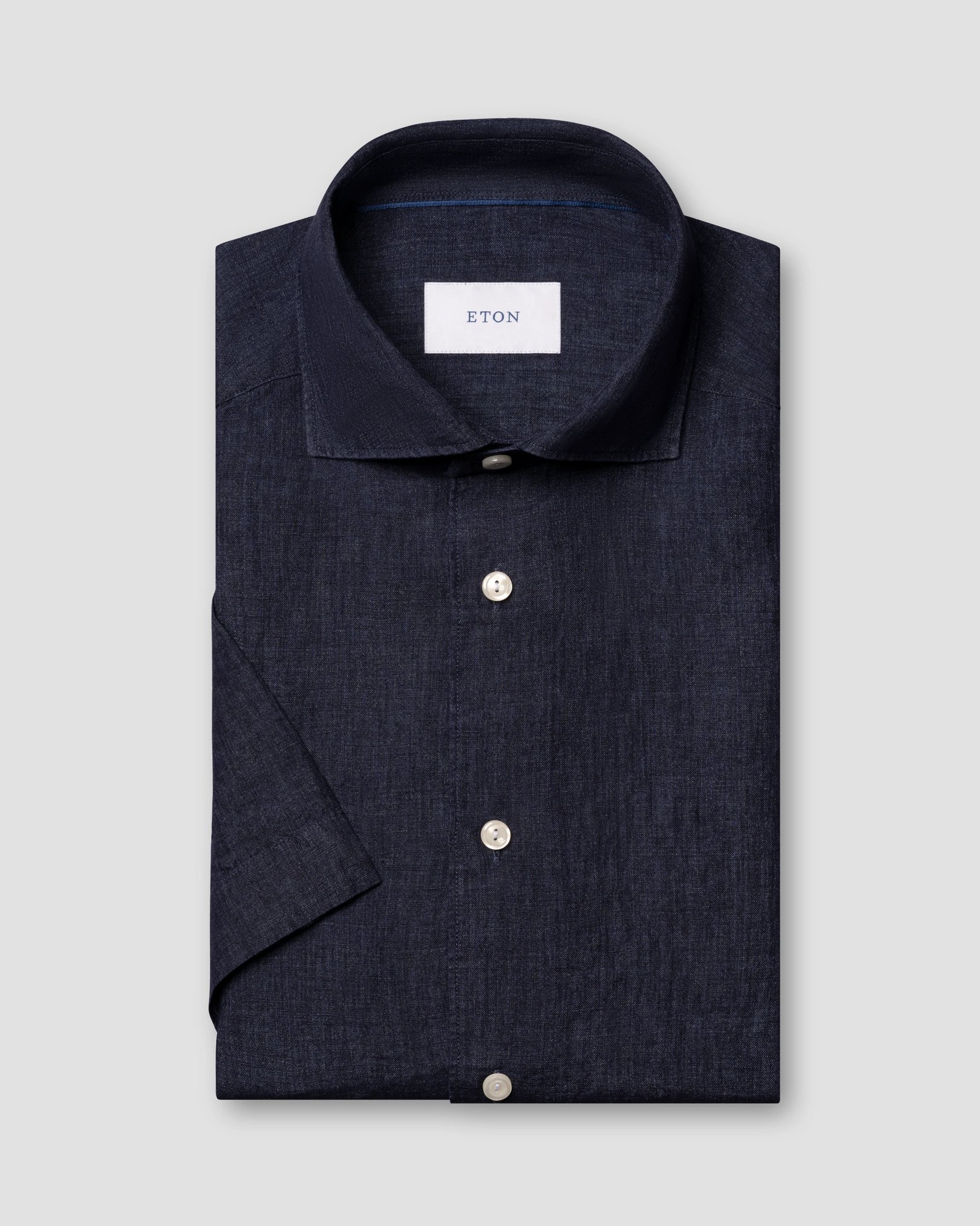 Eton - Short Sleeve Linen Shirt