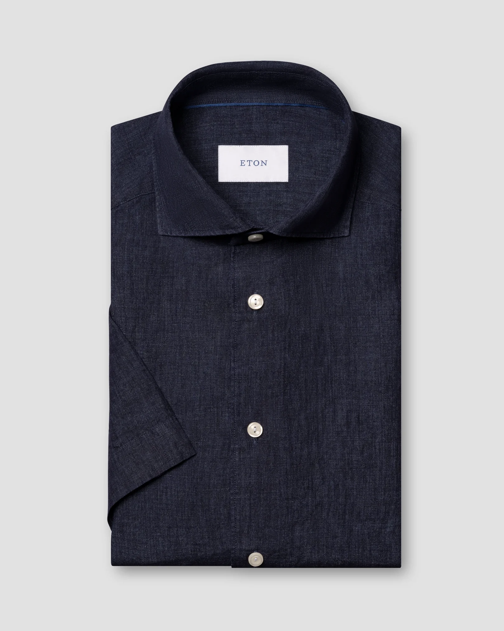 Eton - Short Sleeve Linen Shirt