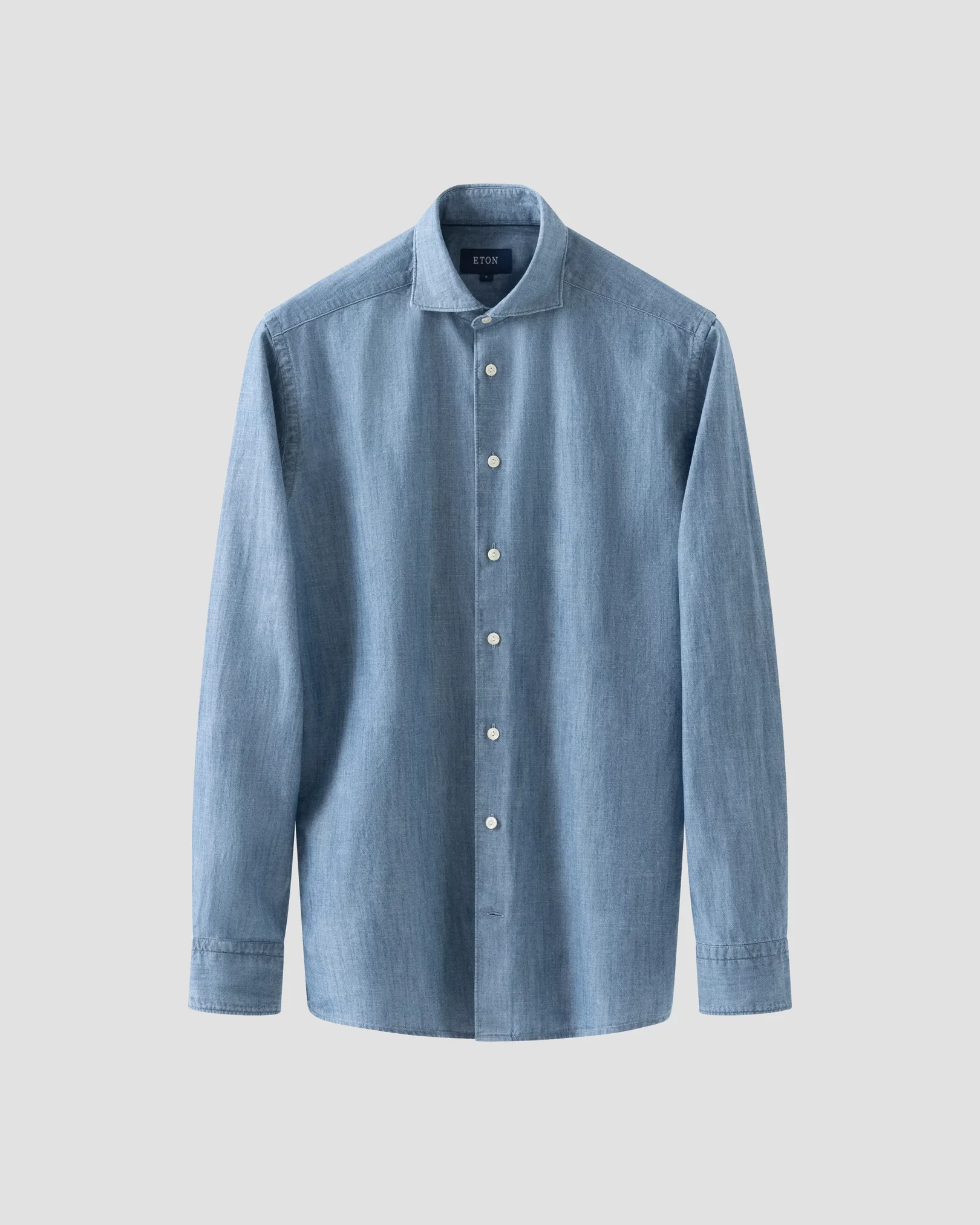 Eton - blue lightweight denim shirt