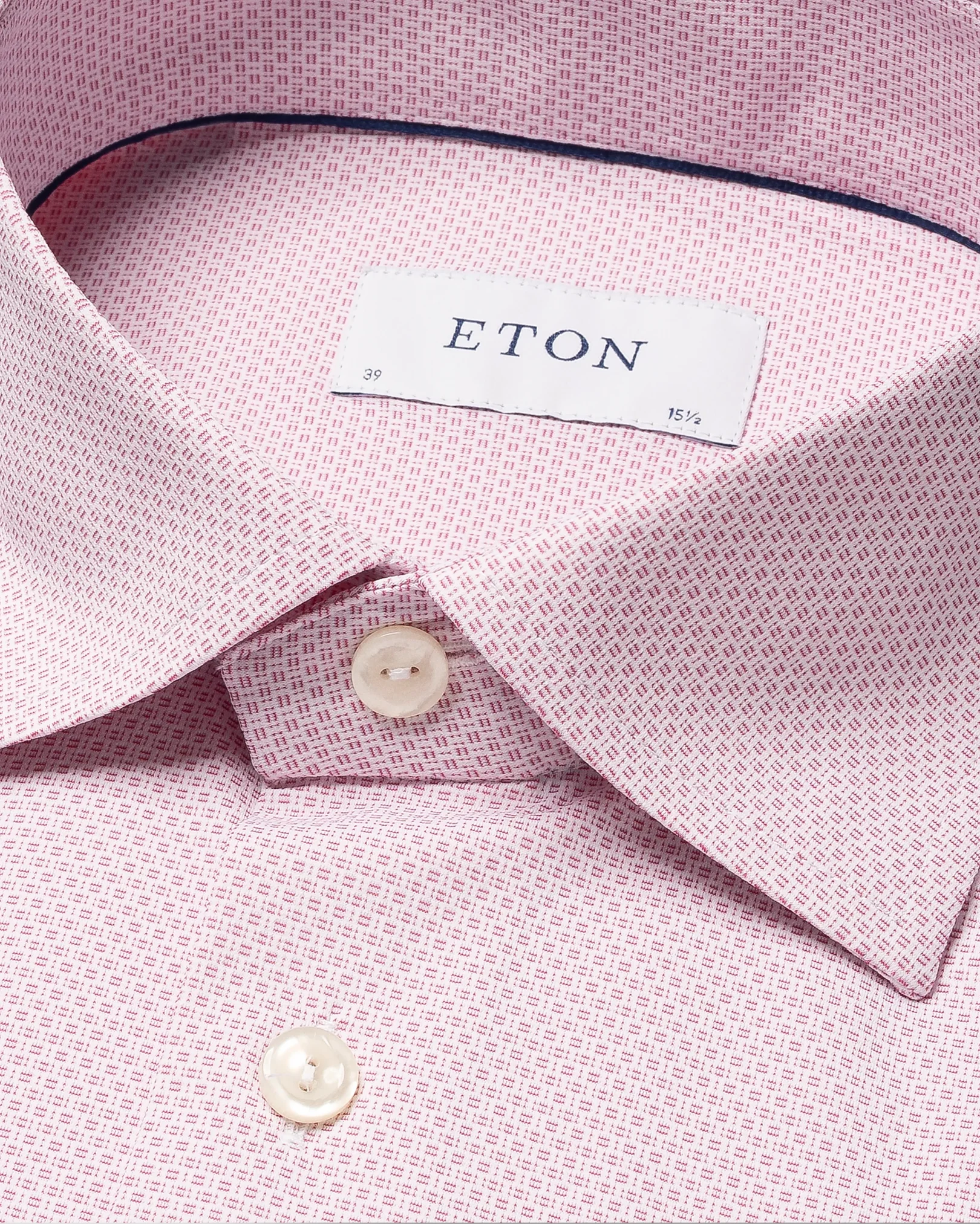 Eton - pink strech shirt