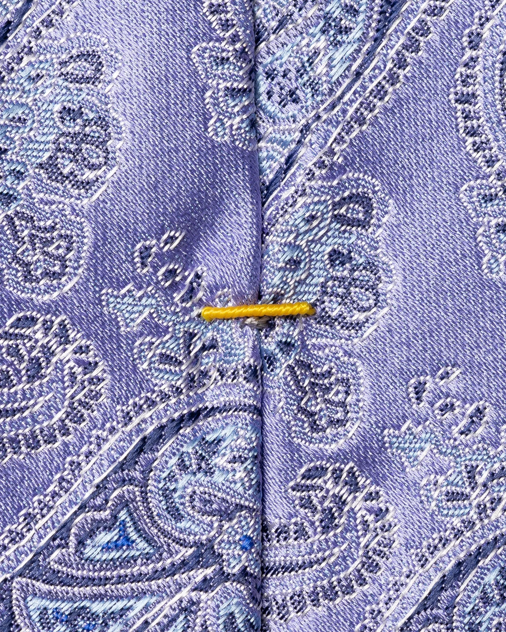 Eton - mid purple paisley woven silk tie