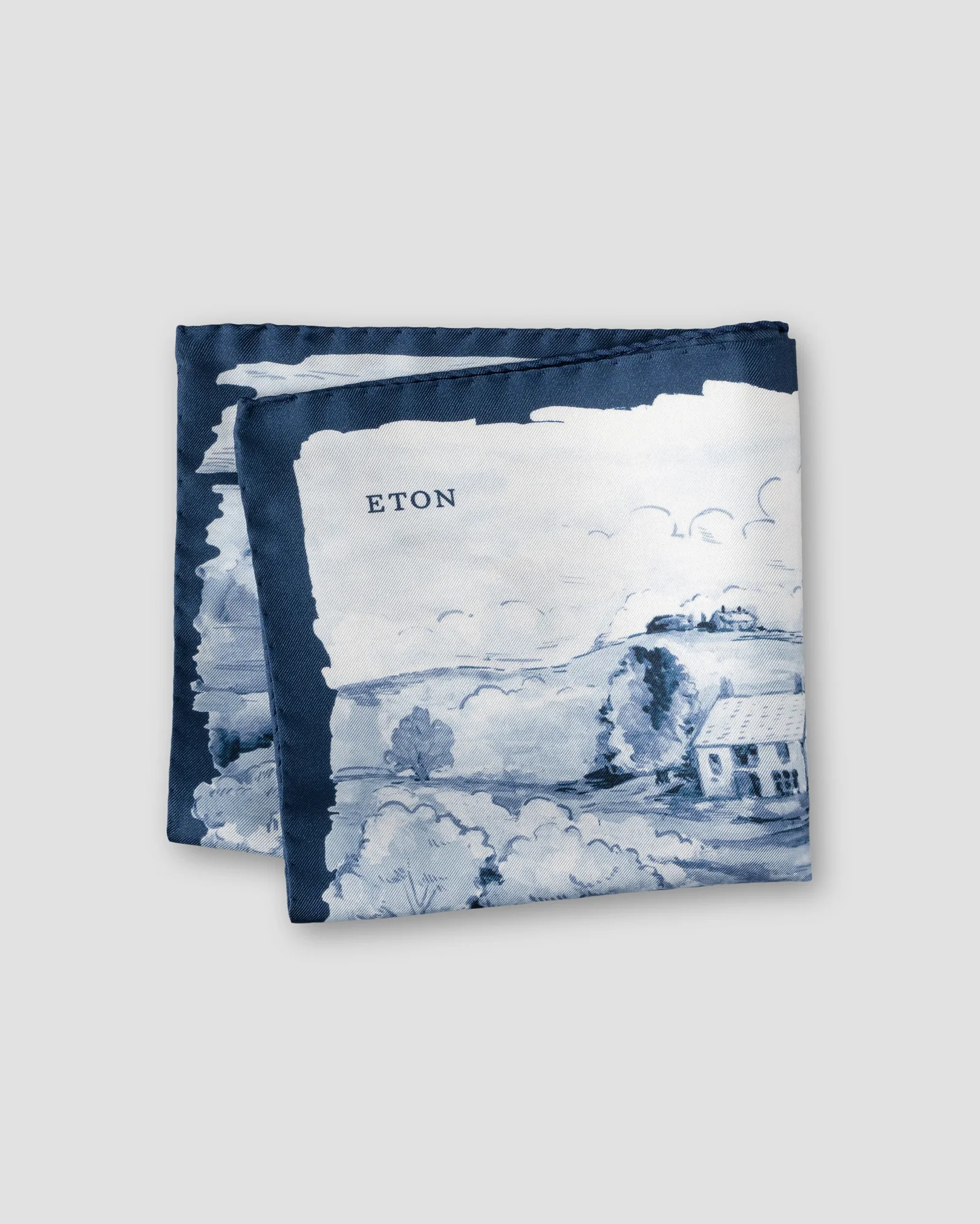 Eton - motif silk pocket square