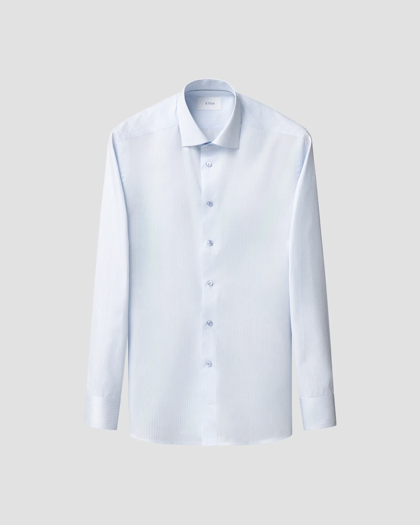 Eton - striped signature twill shirt cut away single slim