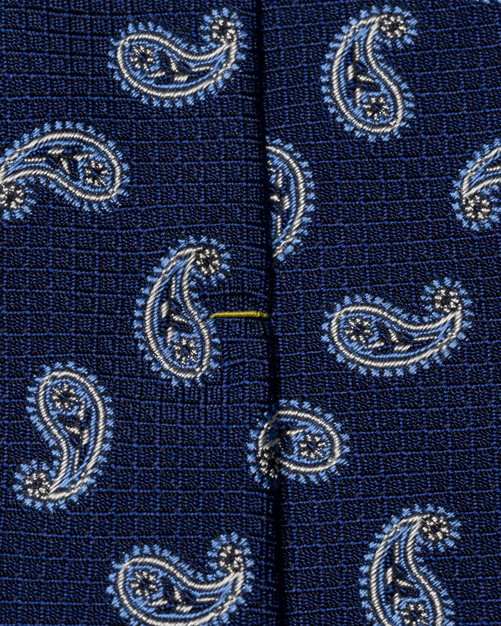 Navy Paisley Tie