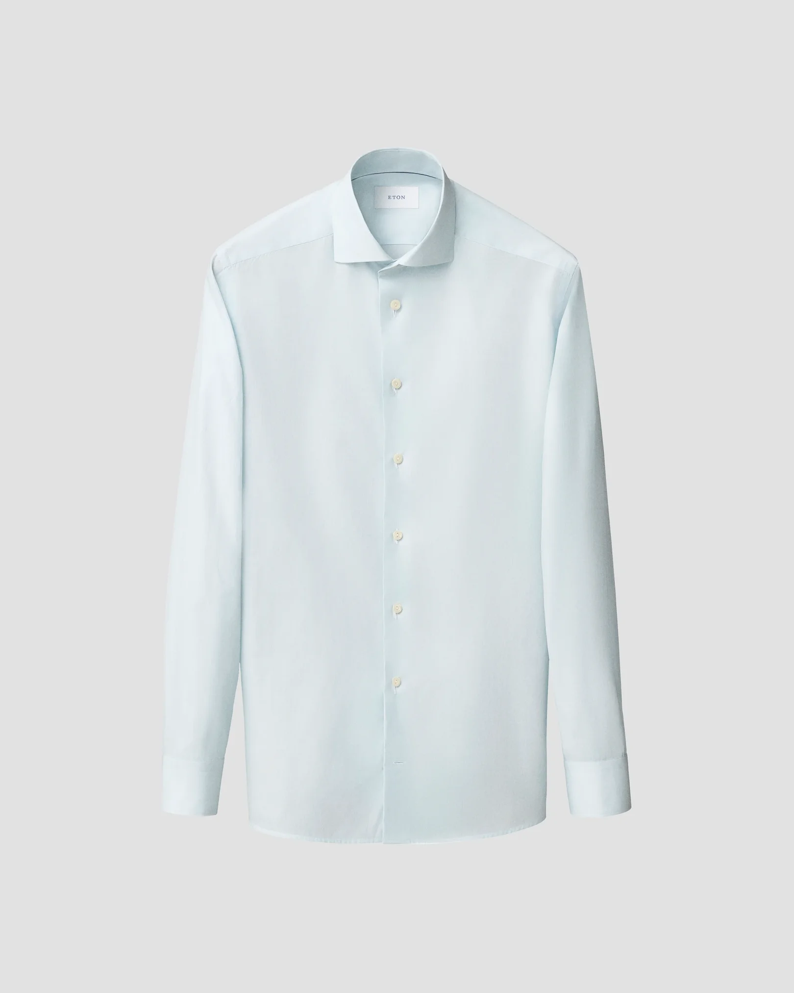 Eton - green end on end breeze poplin