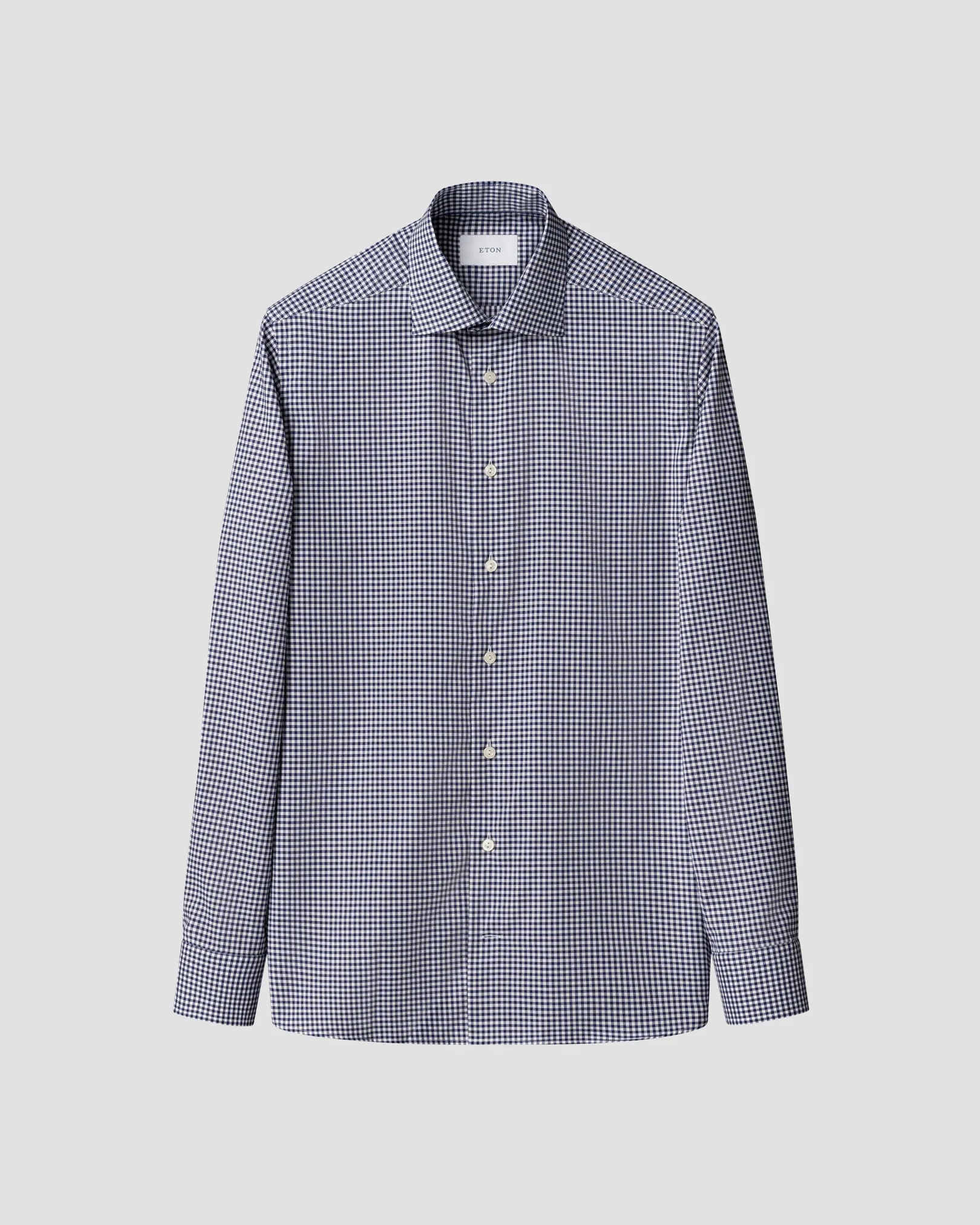 Eton - gingham check shirt