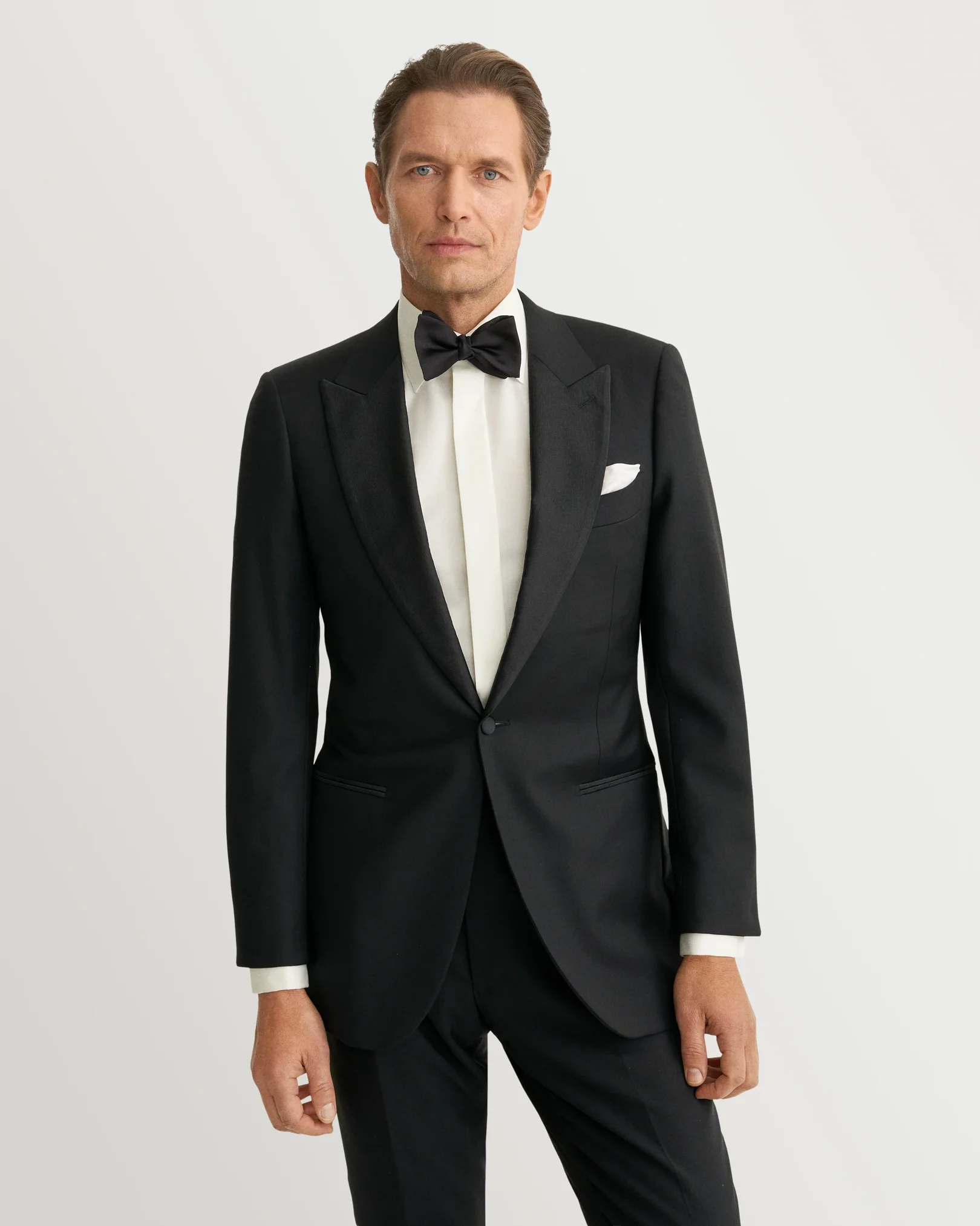 Eton - white fly front signature twill shirt