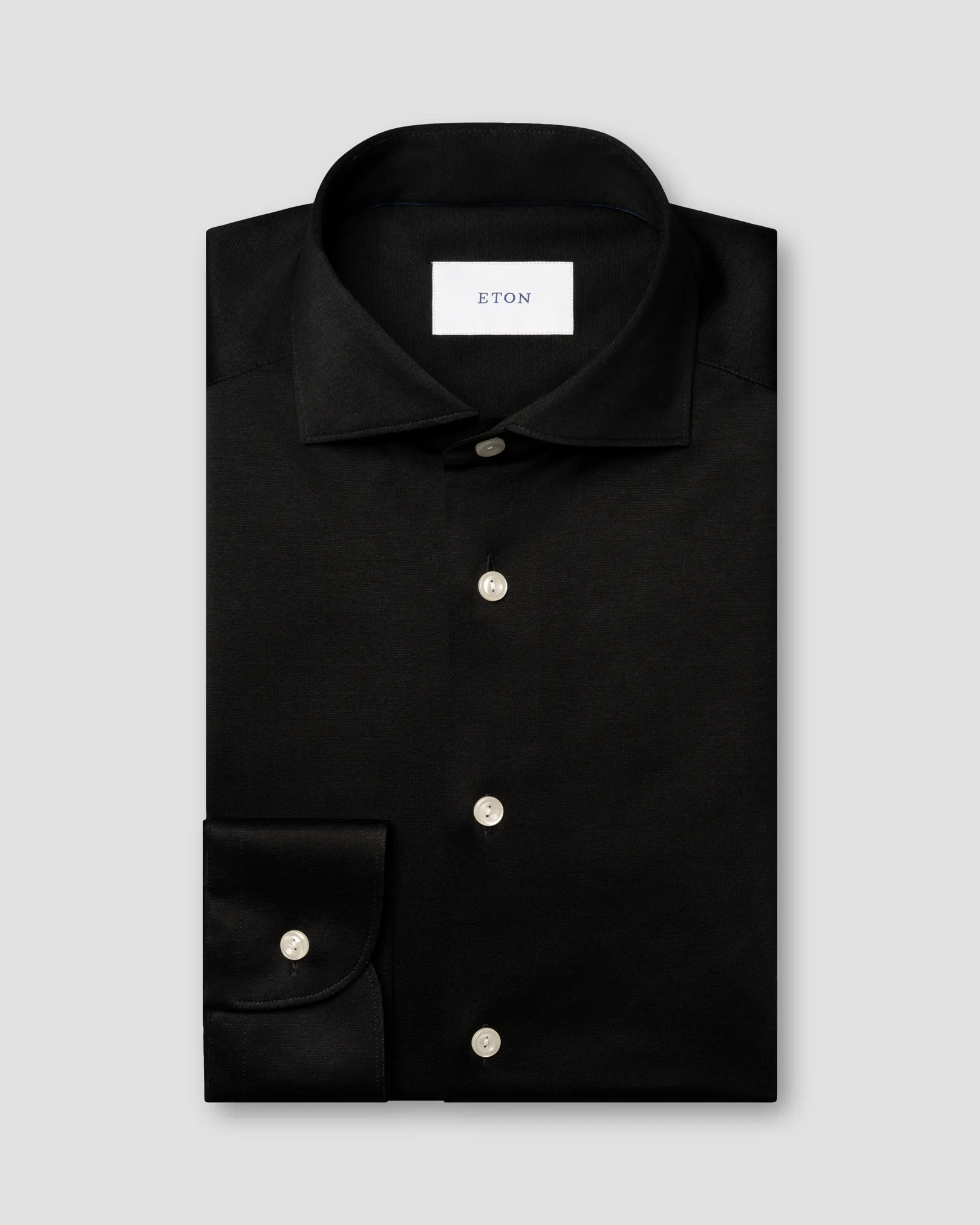 Eton - Filo di Scozia Jacquard Knit Shirt
