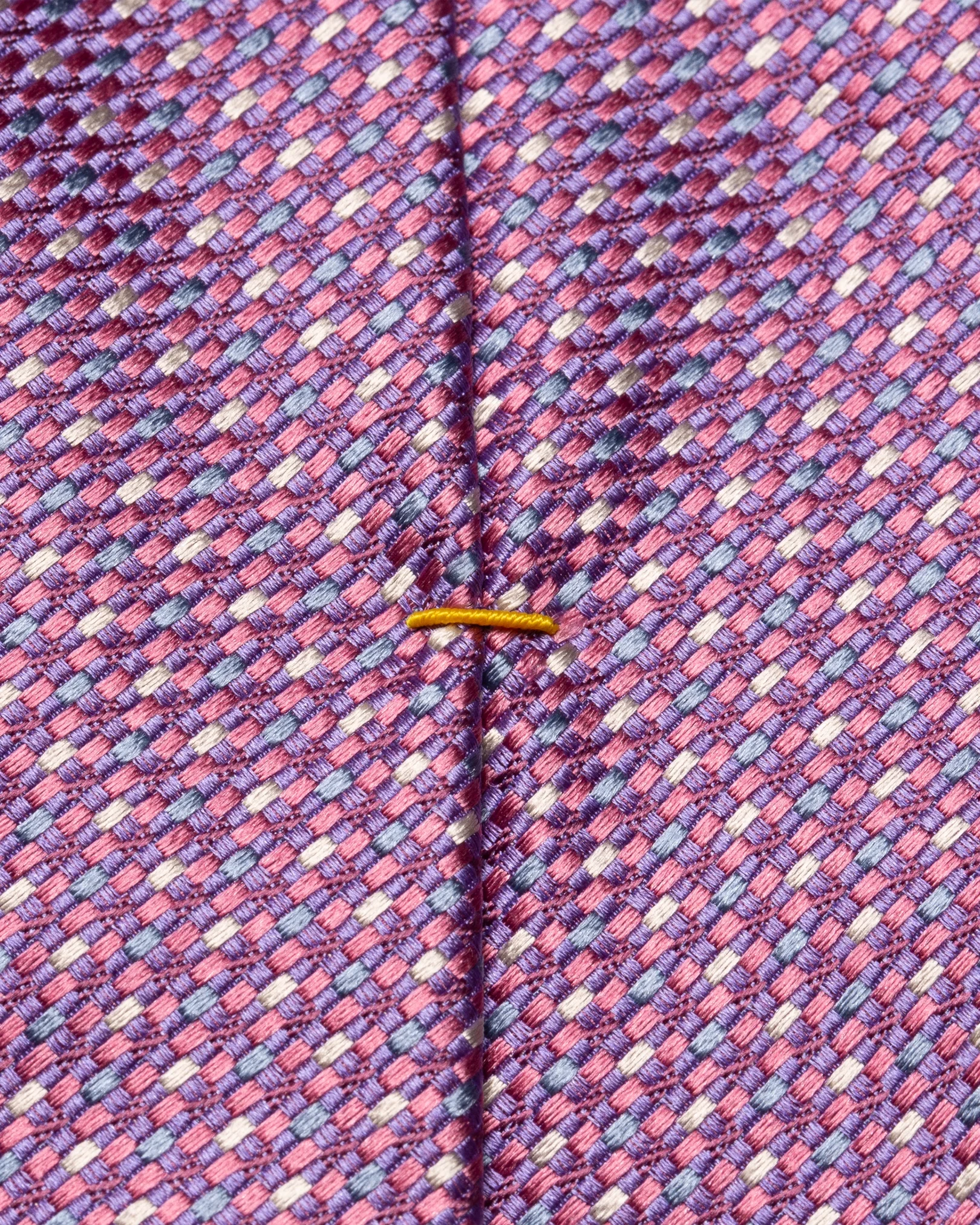 Eton - dark purple multi colored tie