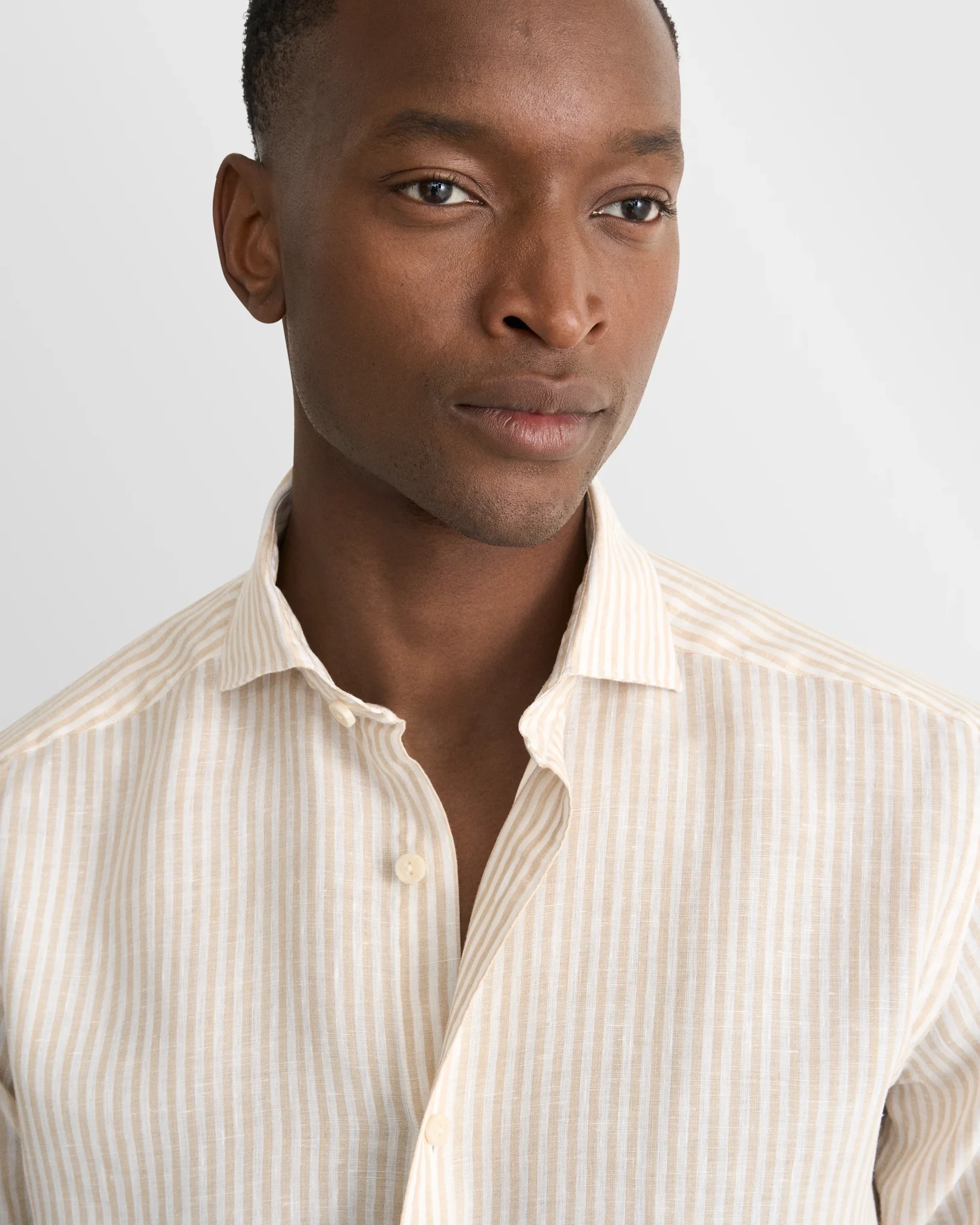 Eton - Striped Linen Shirt