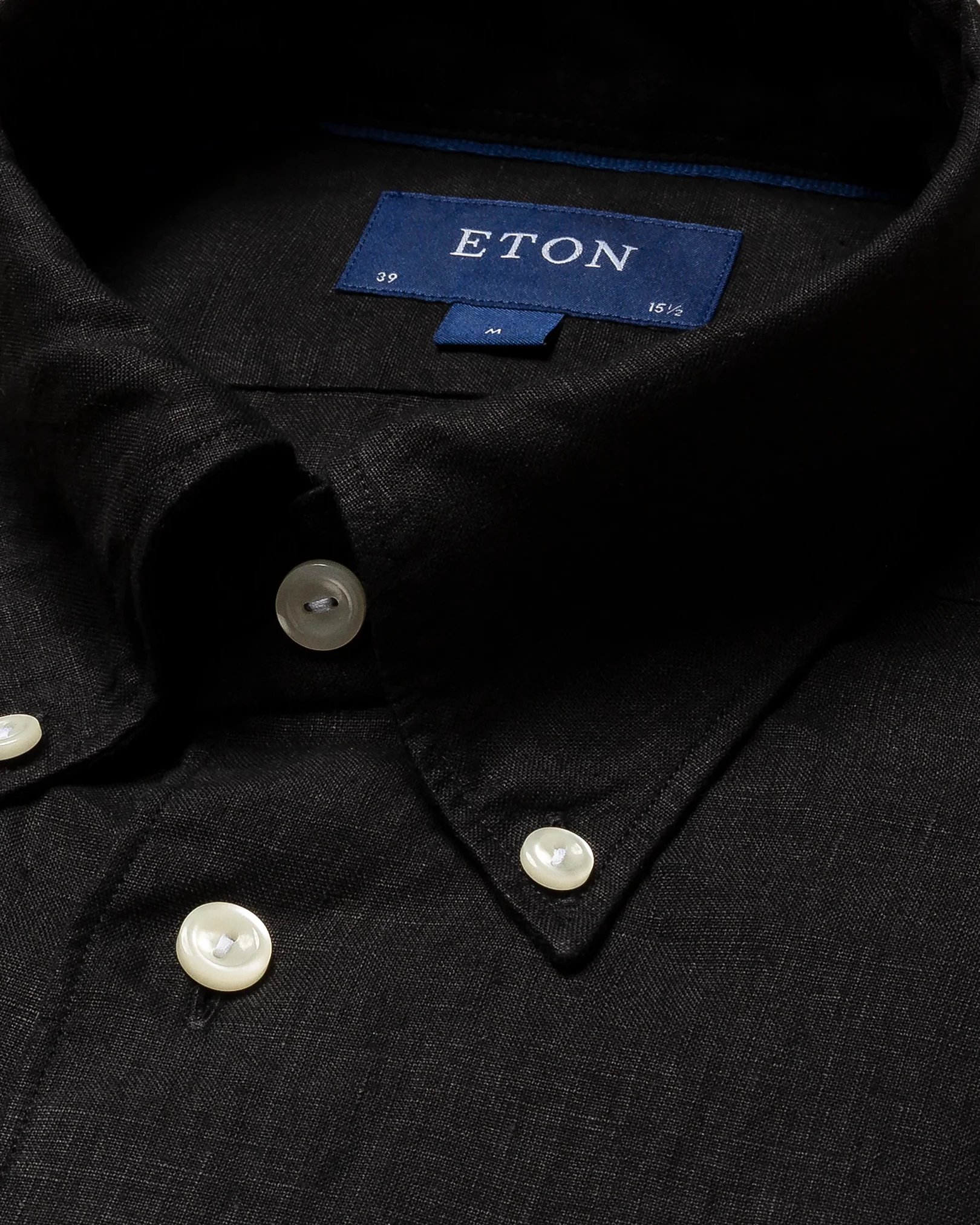 Eton - black linen