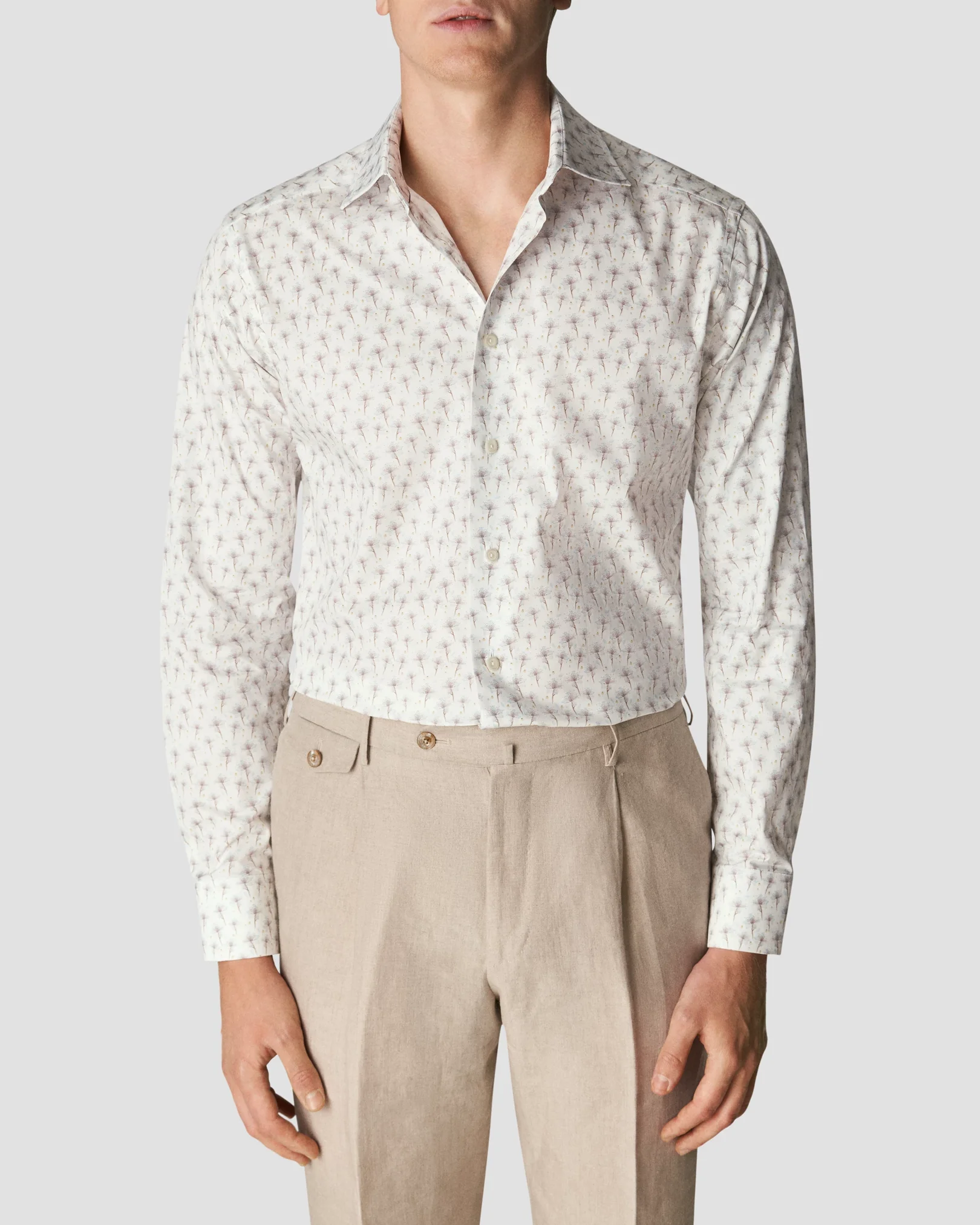 Eton - white signature twill 231