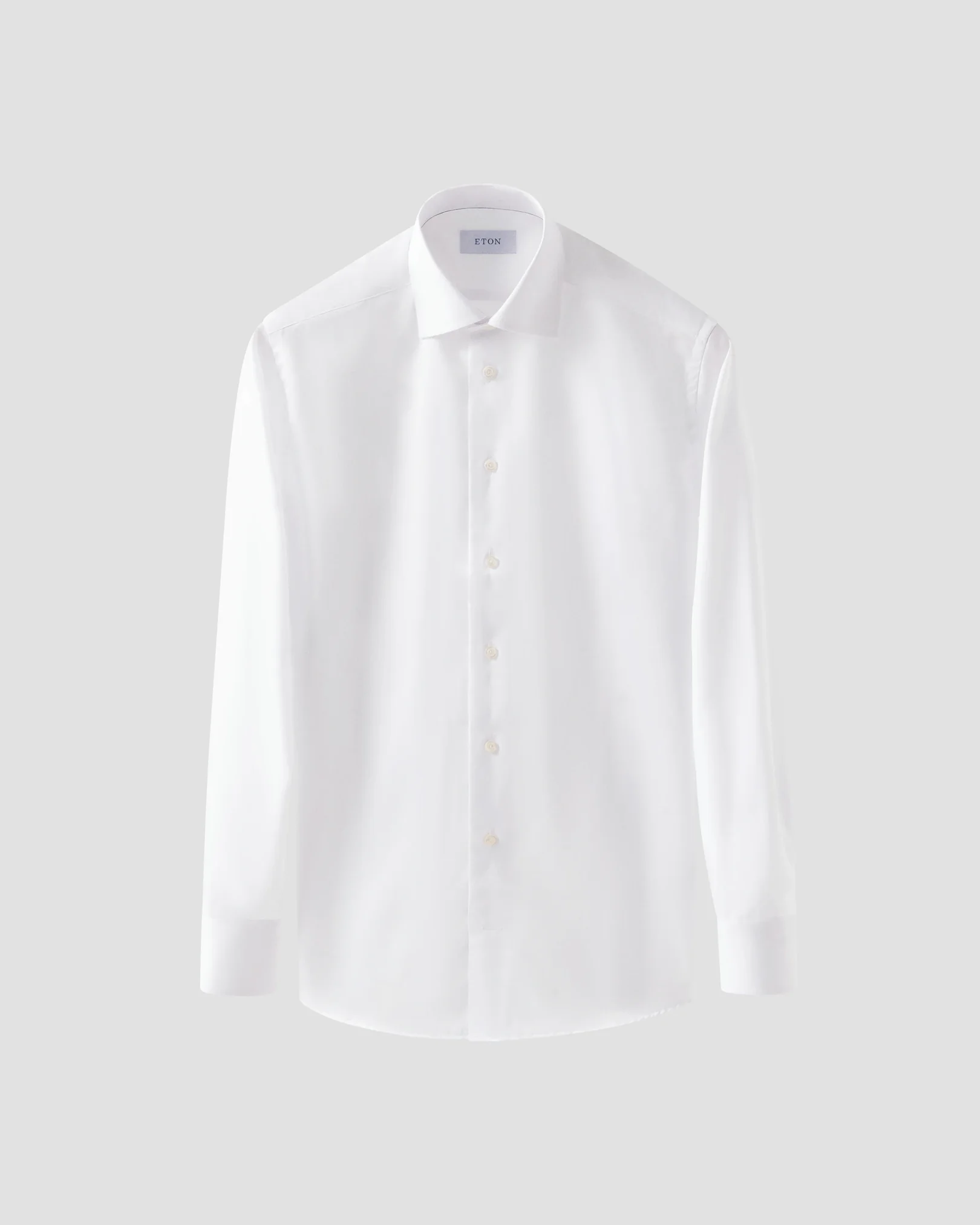 Eton - white signature twill embroidery shirt