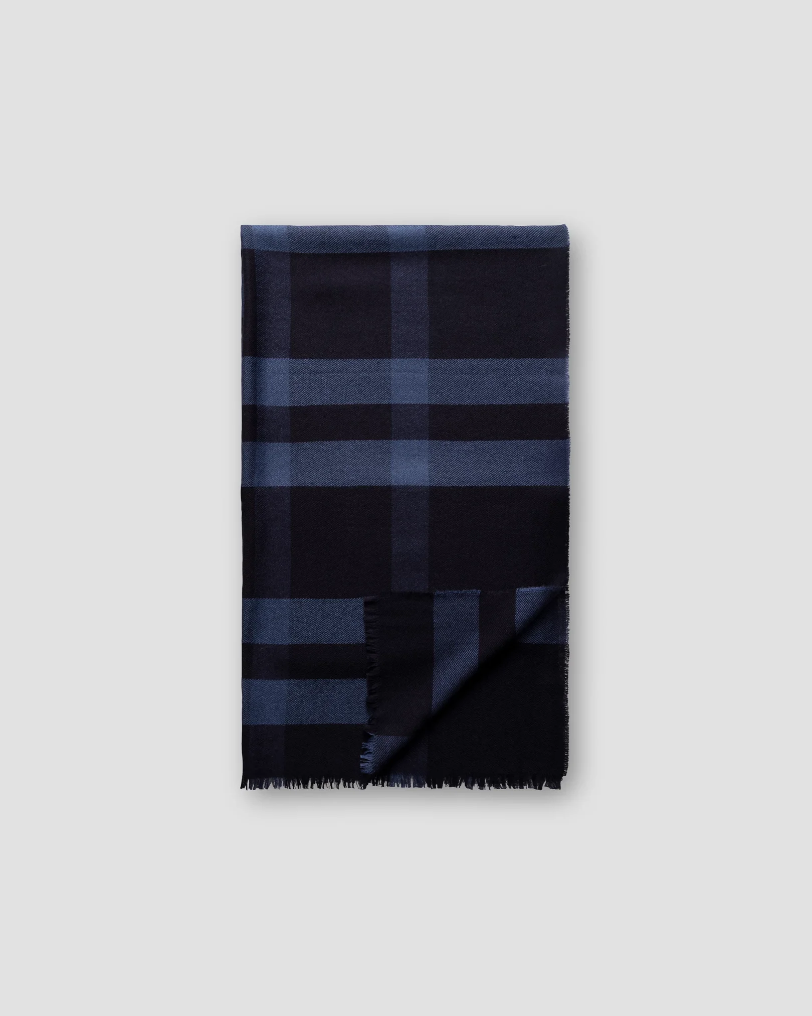 Eton - blue cashmere silk scarf