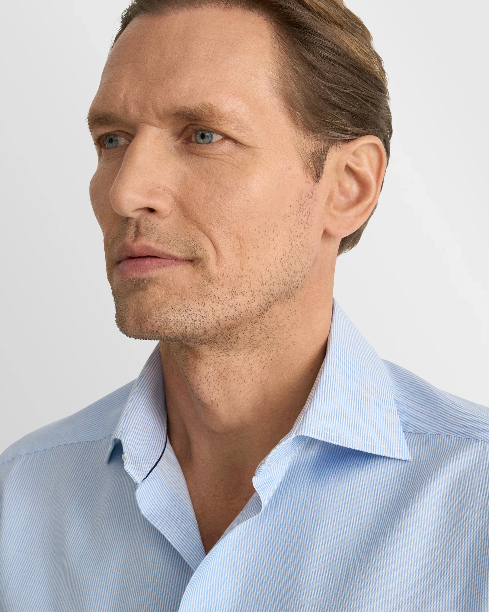Eton - Fine Stripe Signature Twill Shirt