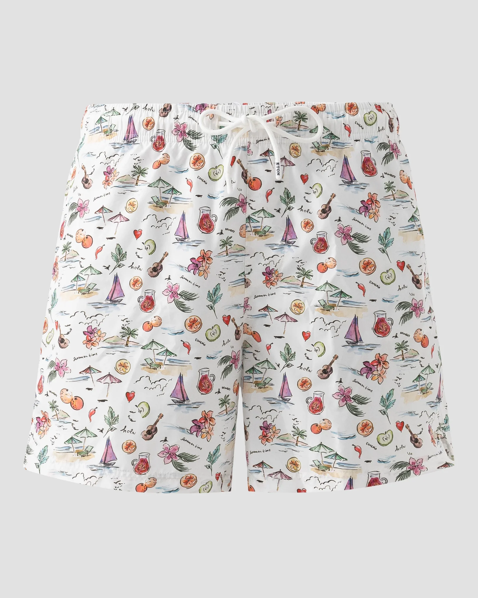 Eton - Short de bain à imprimé motif