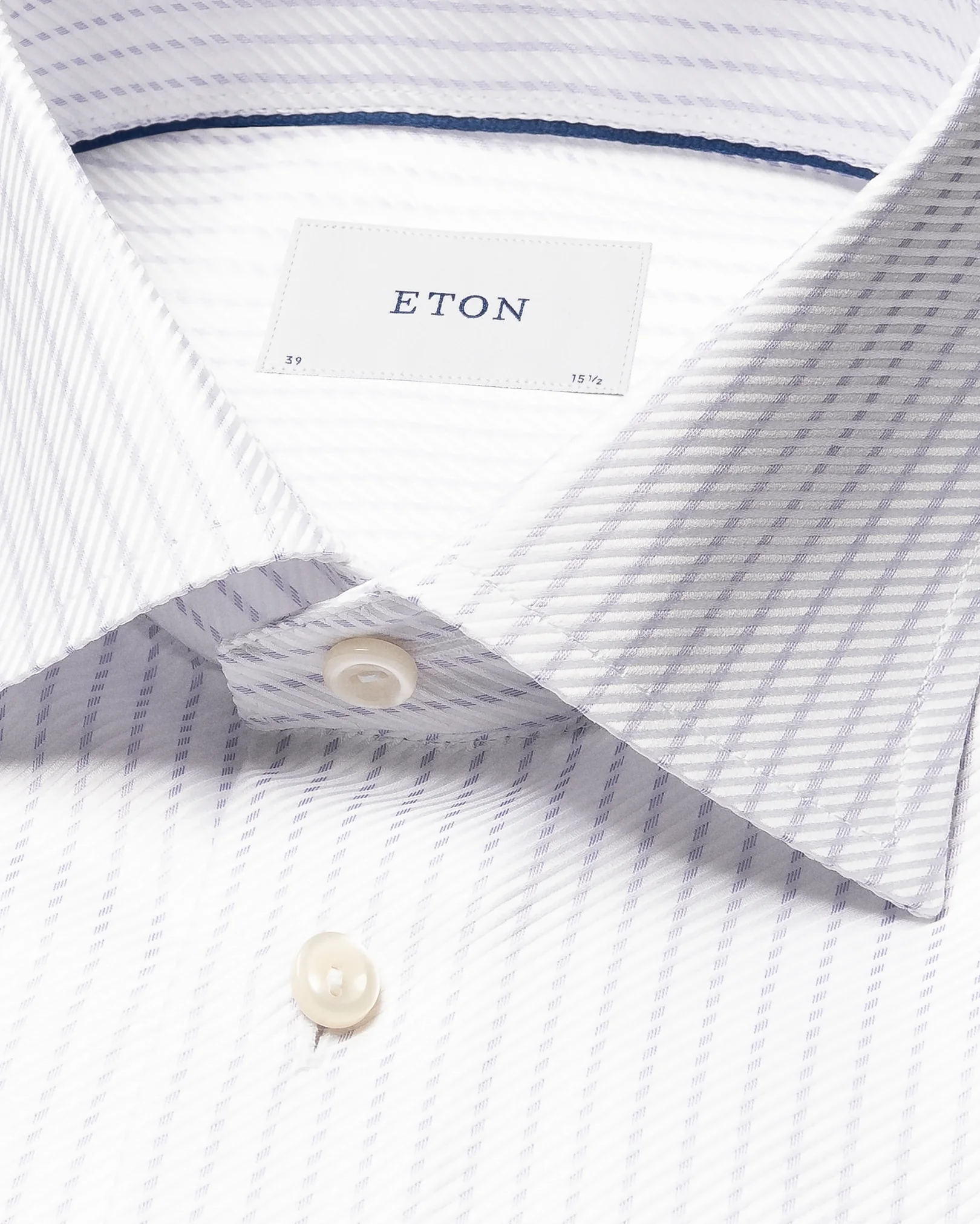 Eton - striped king twill shirt 256
