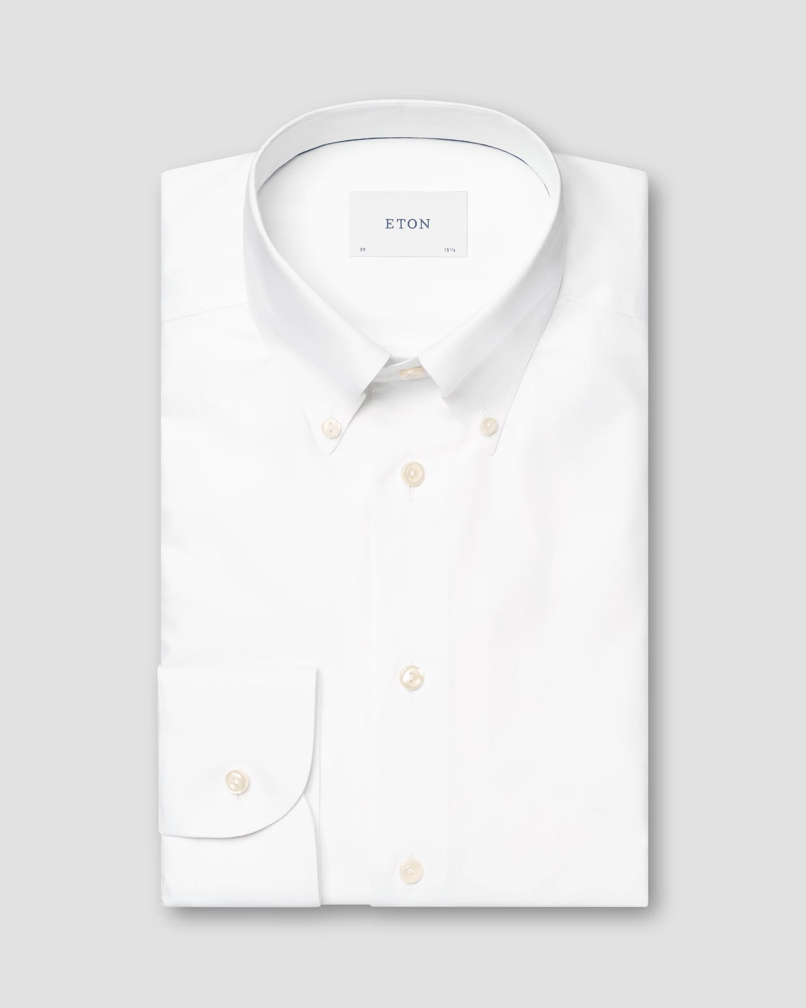 Eton - Solid Wrinkle Resistant Oxford