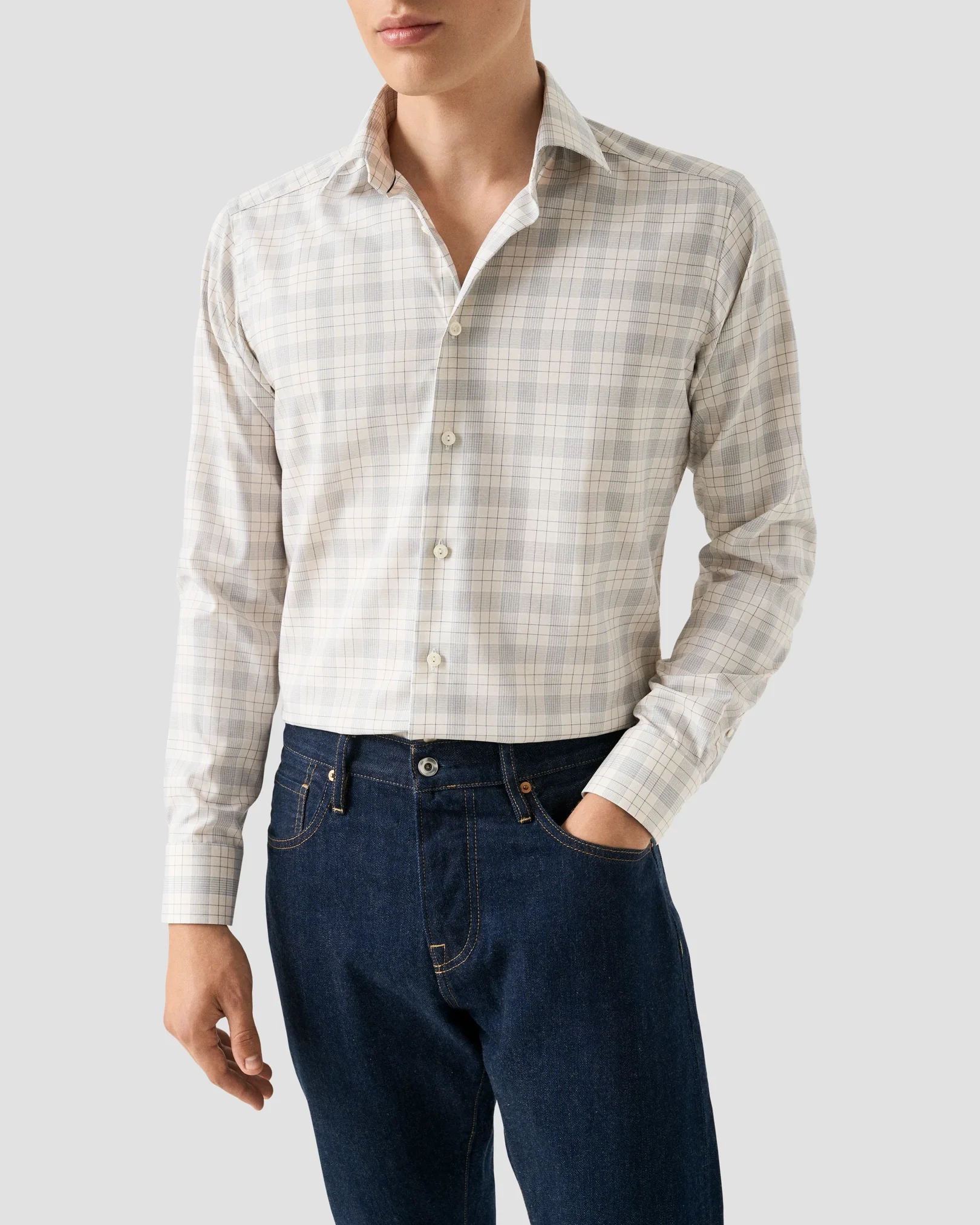 Eton - Check Twill Shirt