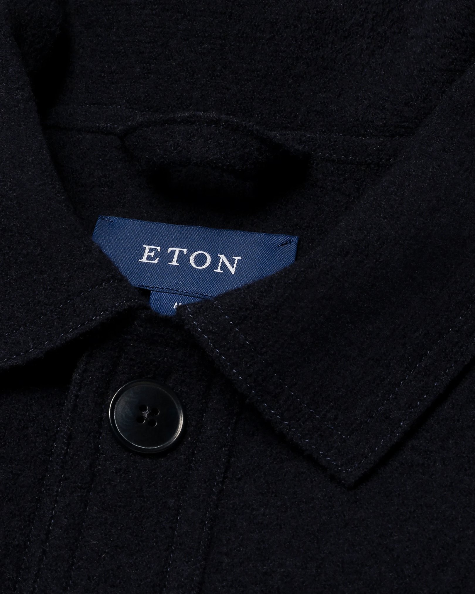 Eton - Boiled Wool Overshirt​