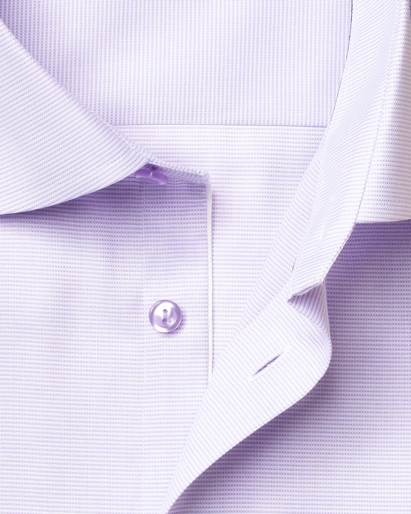 Purple Twill Shirt - Eton