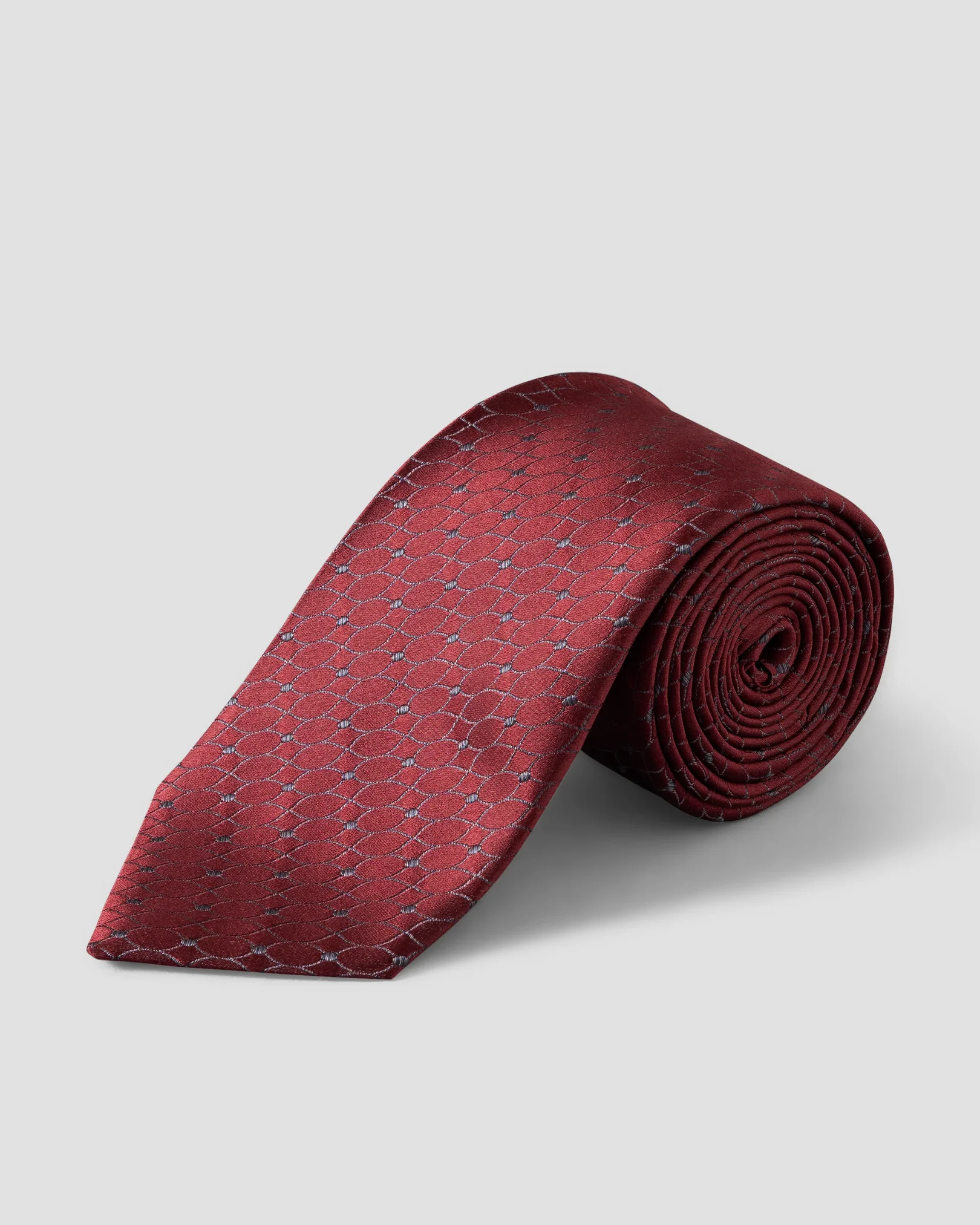 Eton - geometric woven silk 256 tie