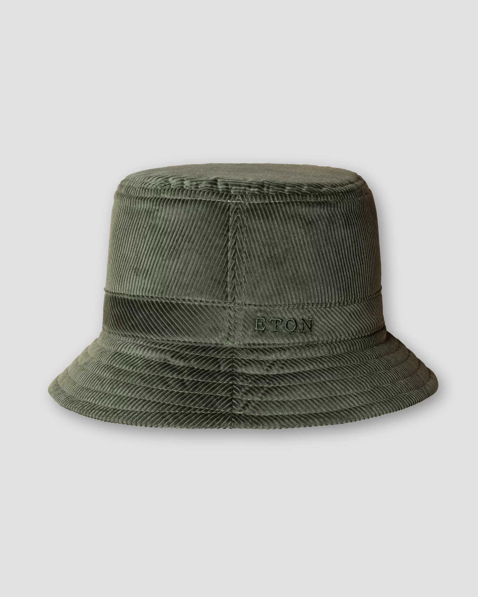 Eton - dark green corduroy bucket hat