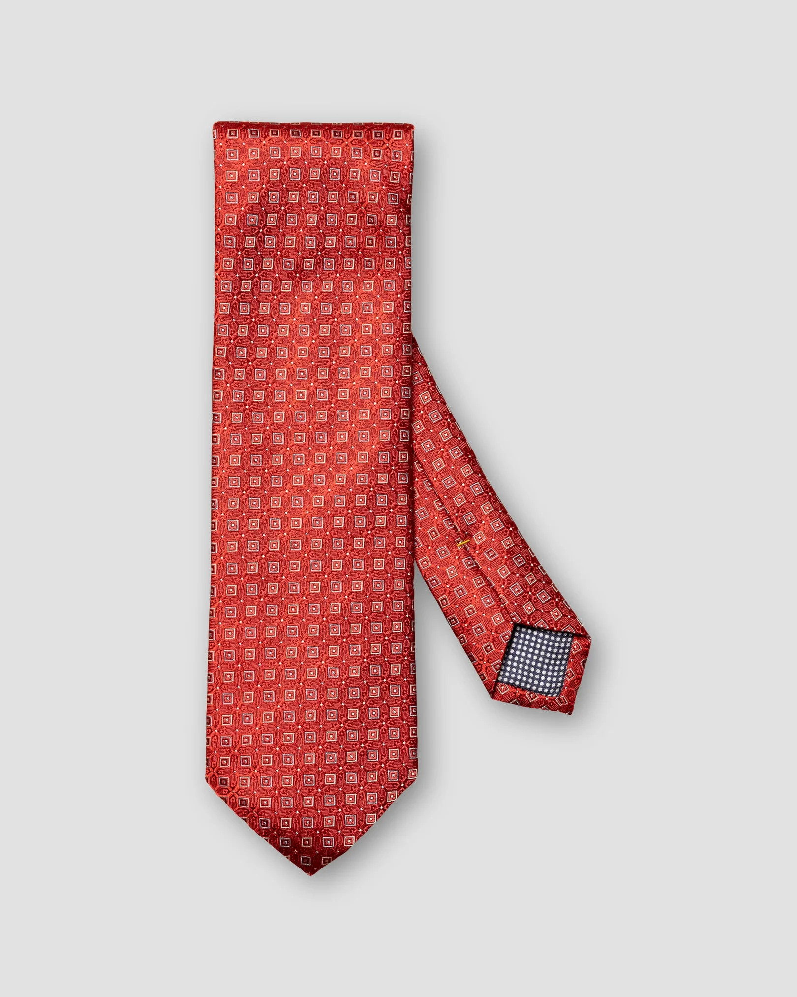 Eton - red woven silk tie