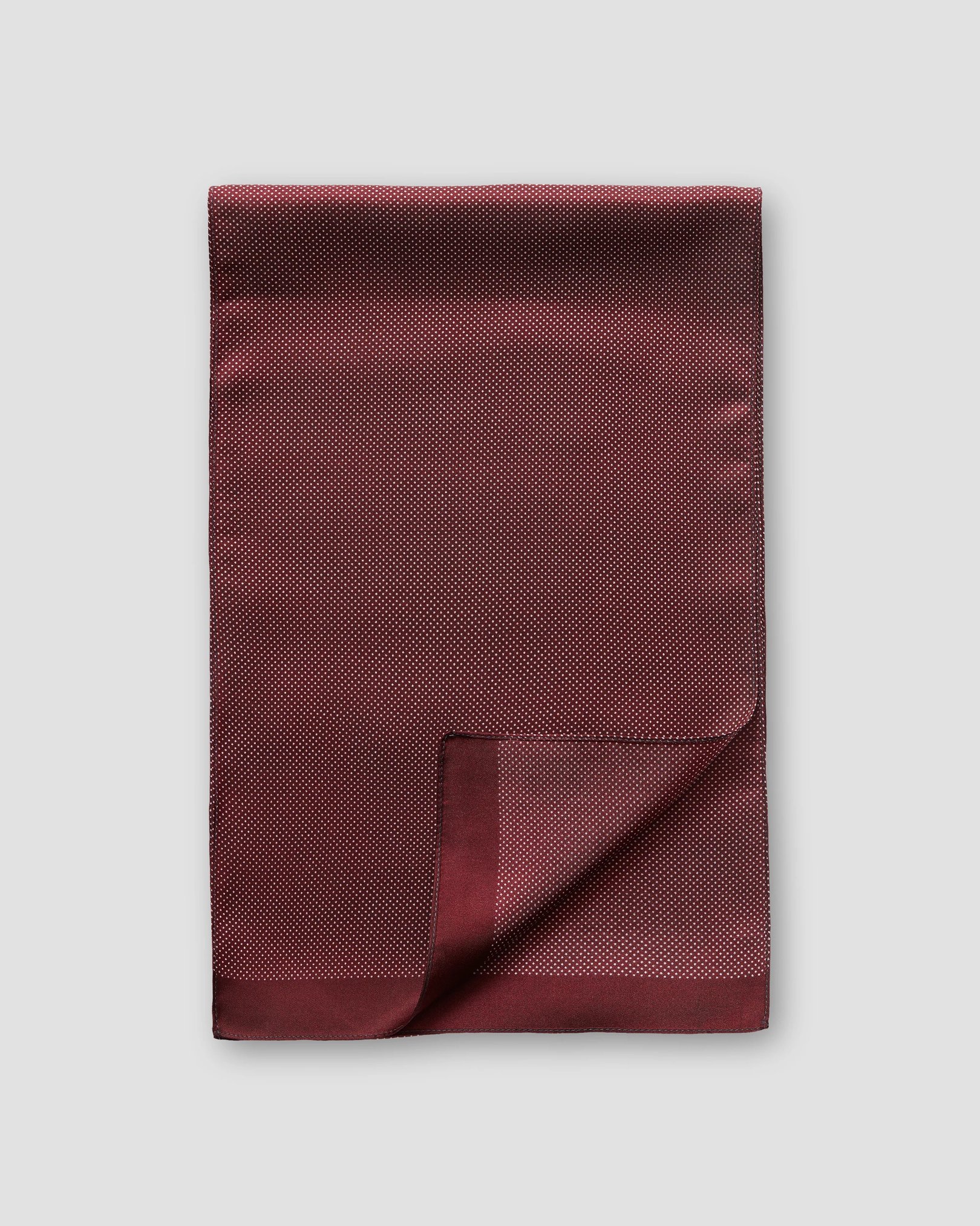 Eton - red silk scarf