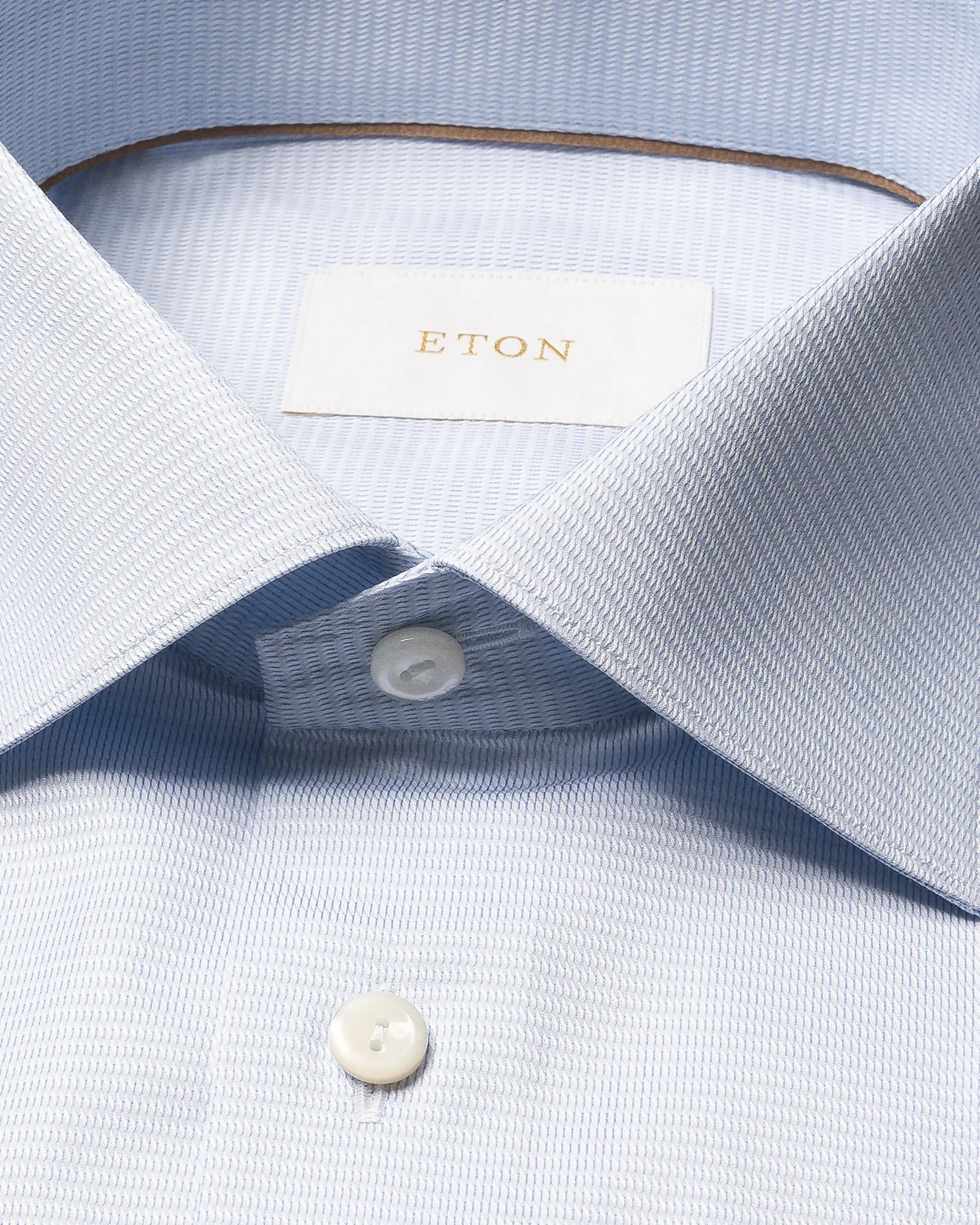Eton - semi solid supima 120 shirt cut away