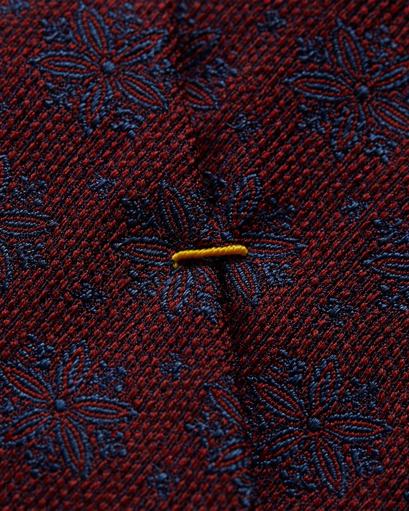 Eton - red floral printed tie