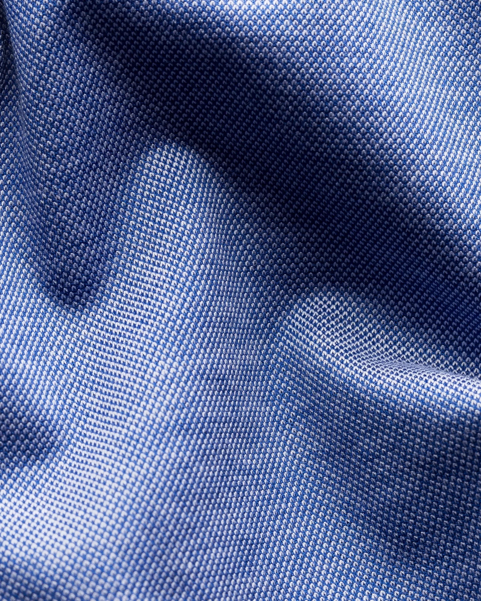 Eton - dark blue jersey button under short sleeve