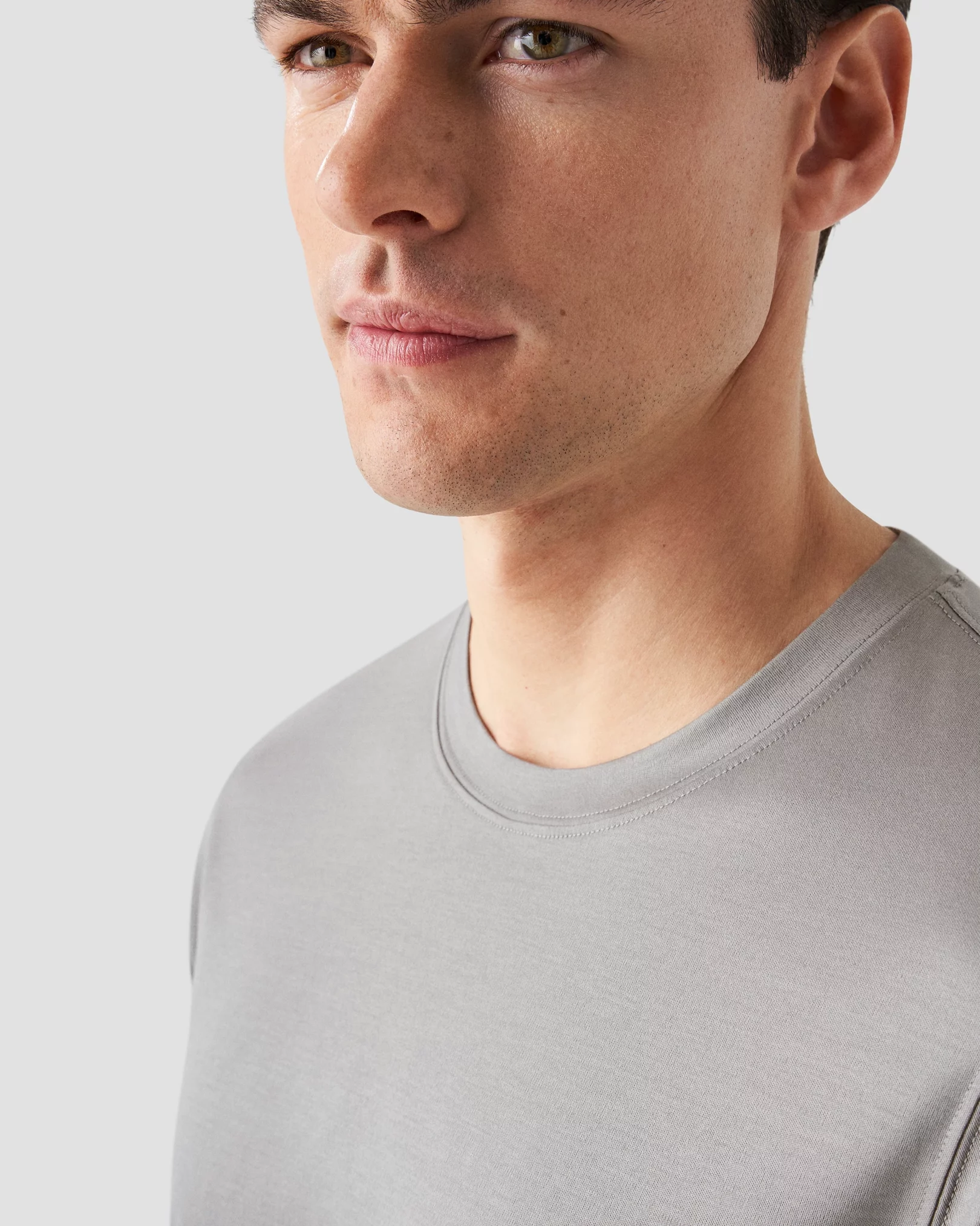 Eton - grey filo di scozia t shirt t shirt