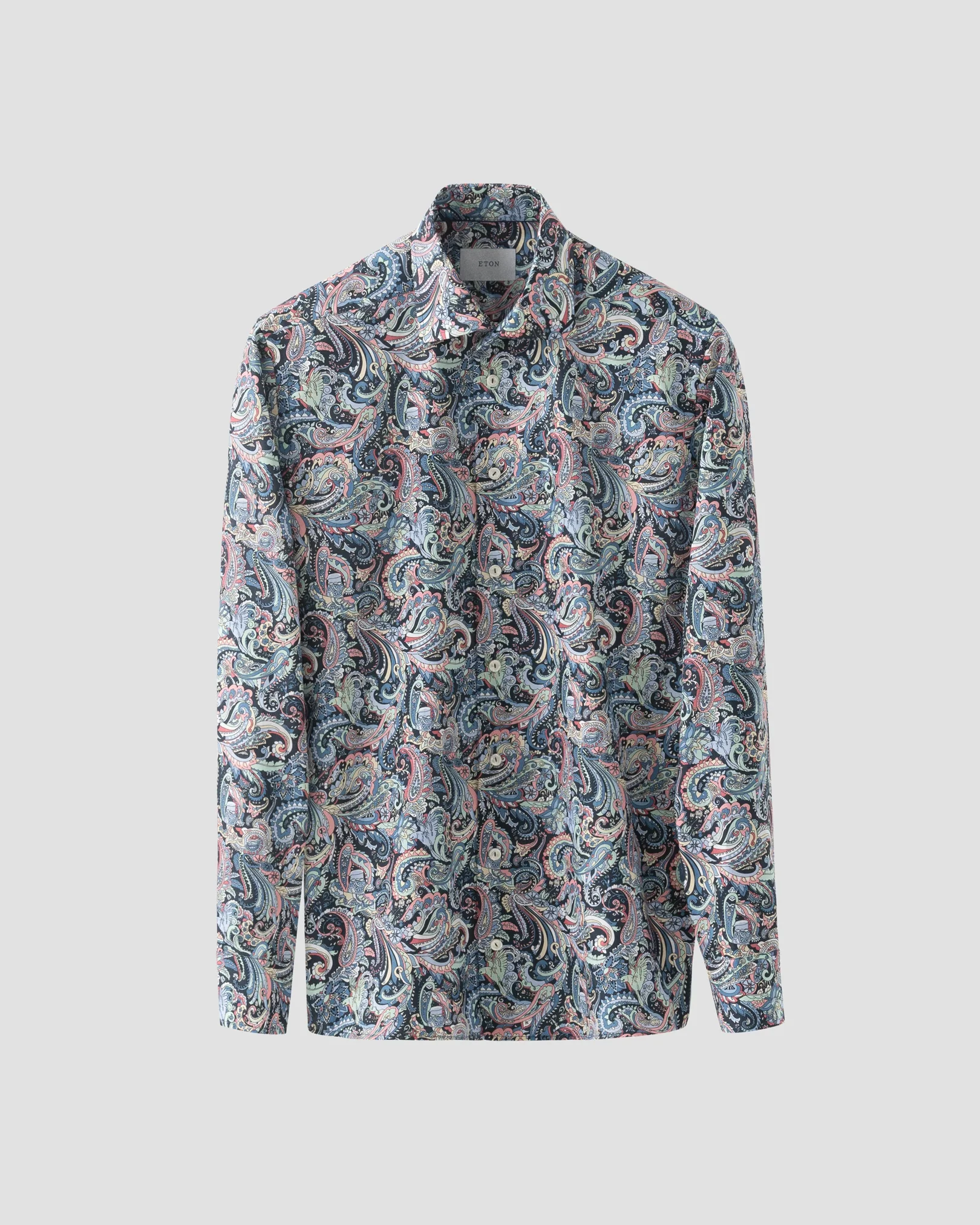 Eton - multi paisley signature twill shirt