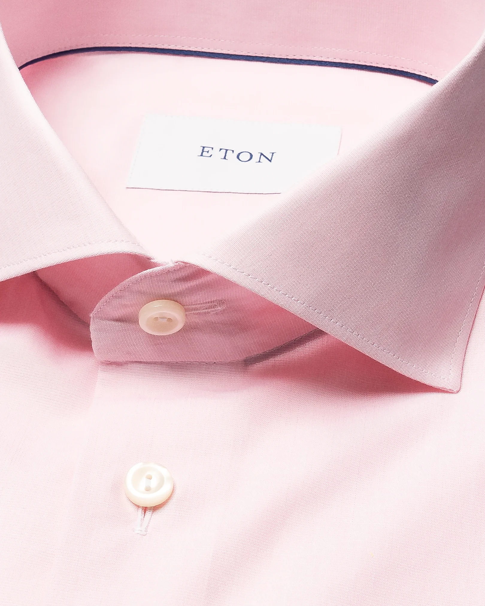 Eton - pink end on end breeze poplin shirt