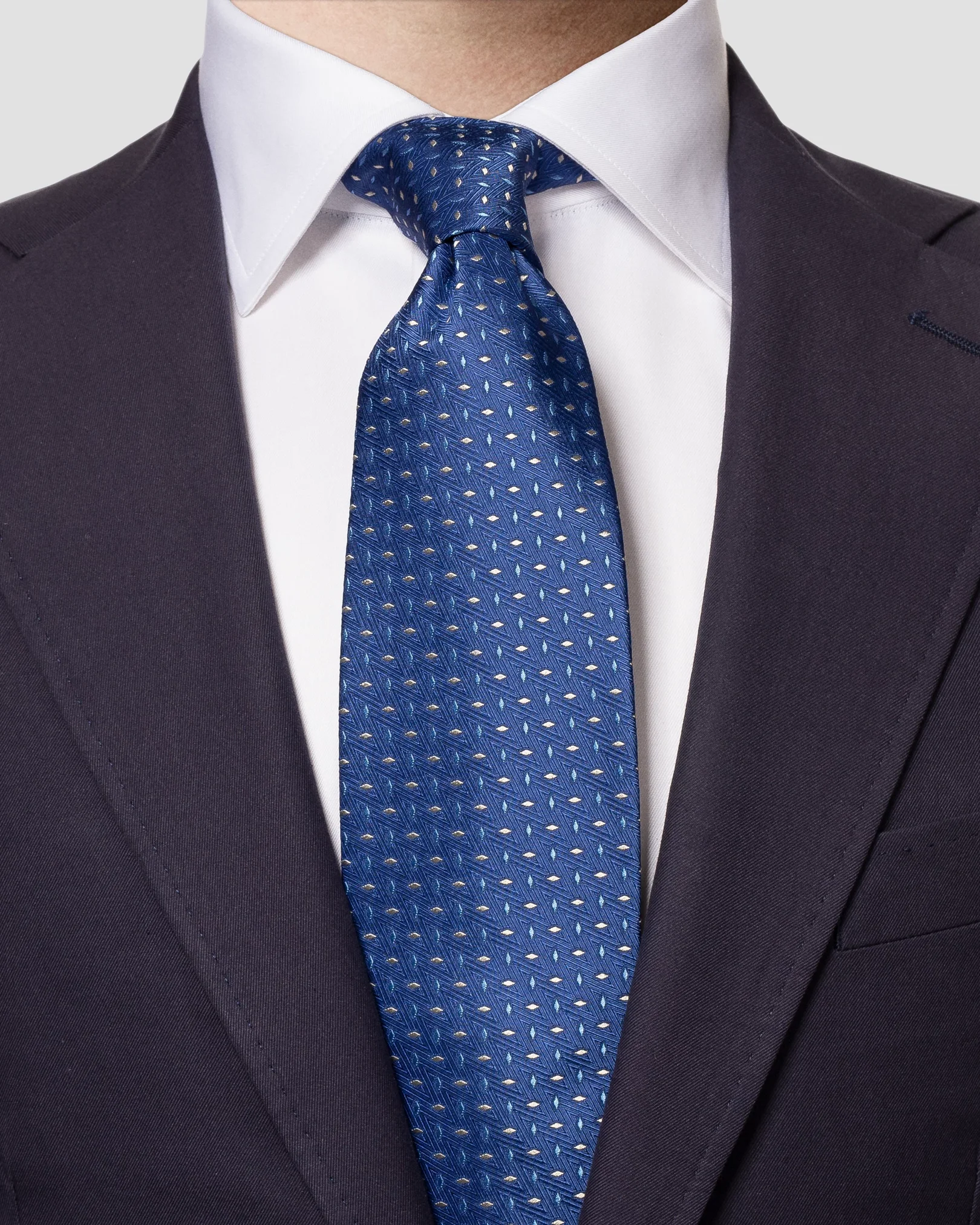 Eton - mid blue tie af
