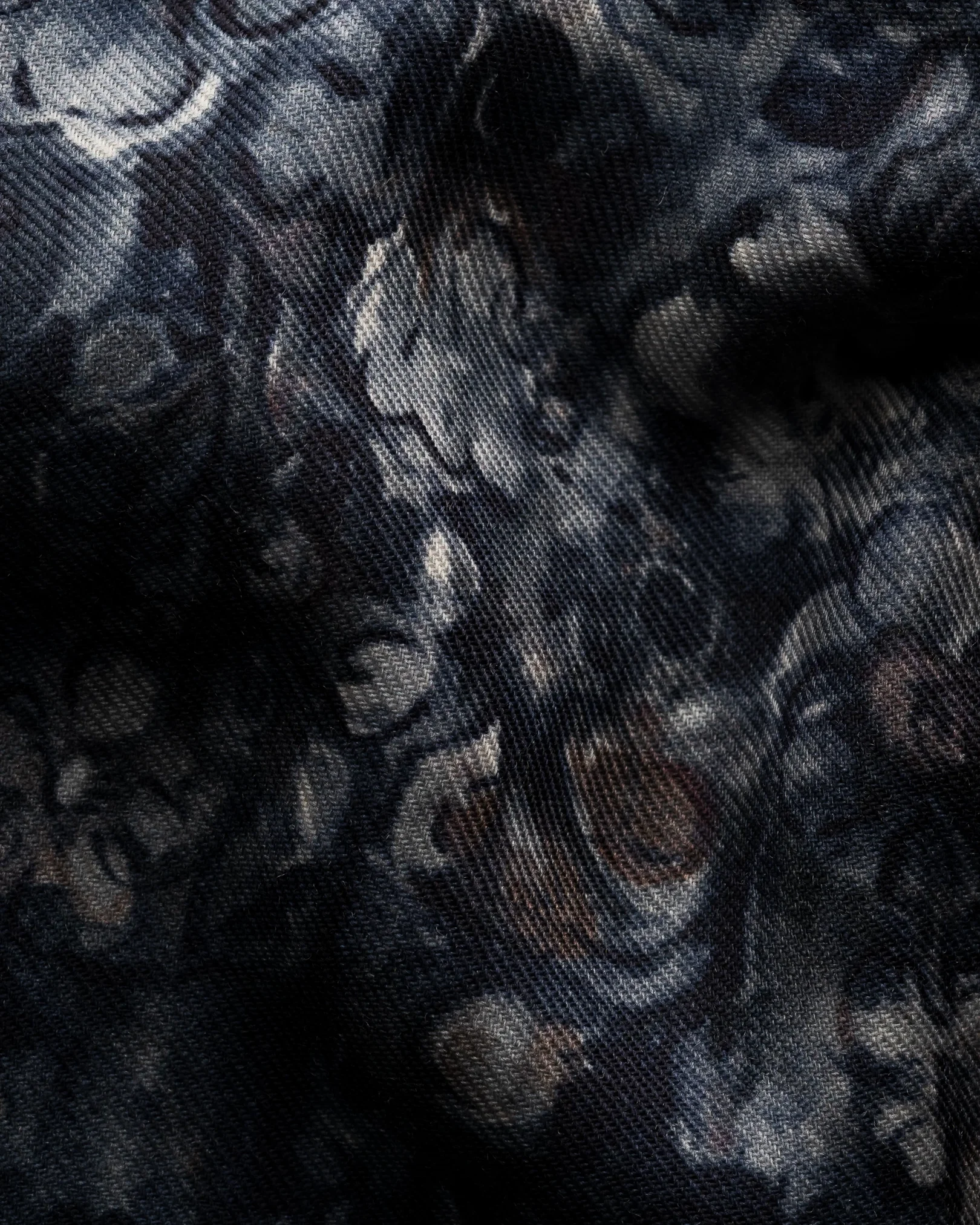 Eton - floral merino shirt