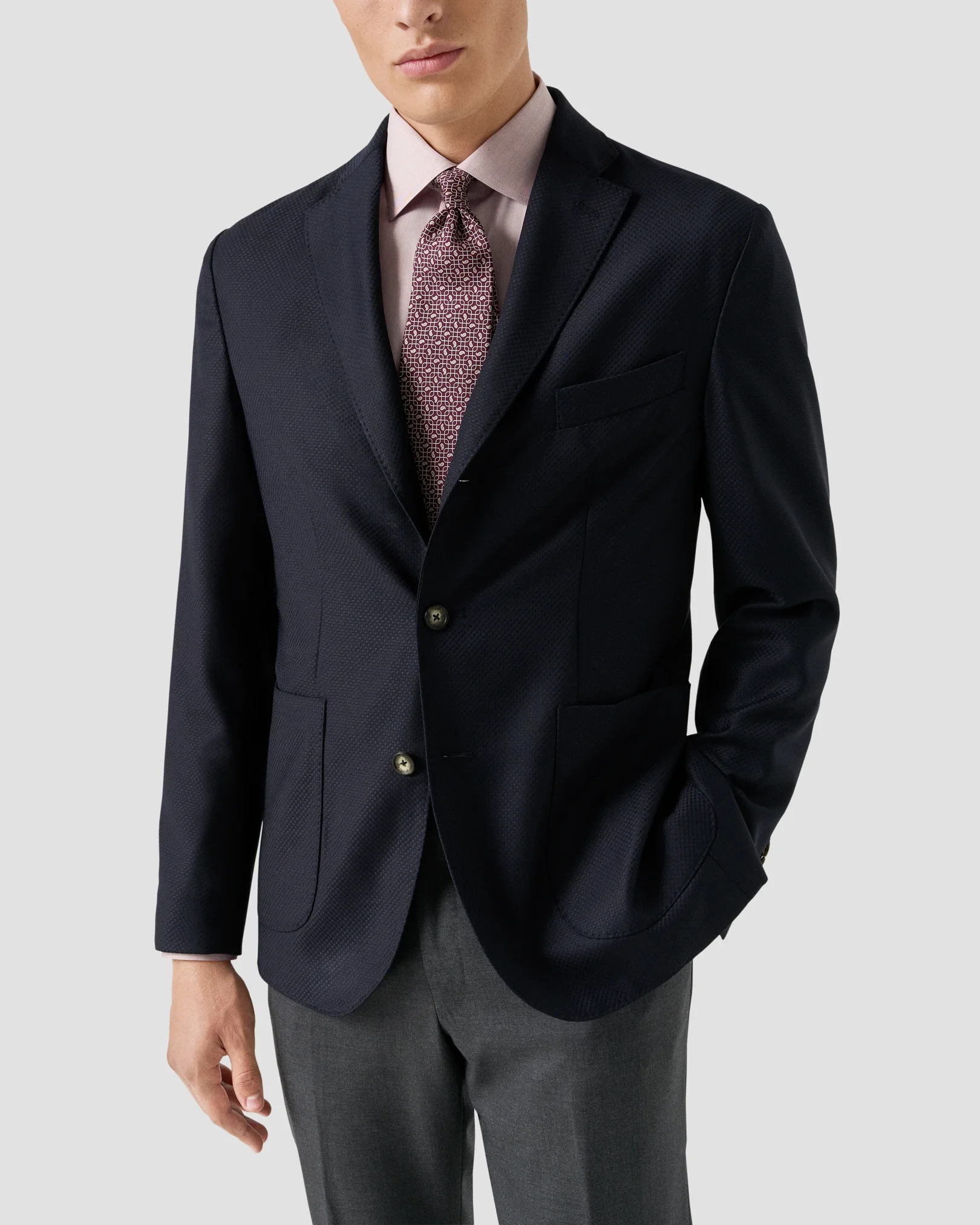 Eton - solid signature twill shirt 256