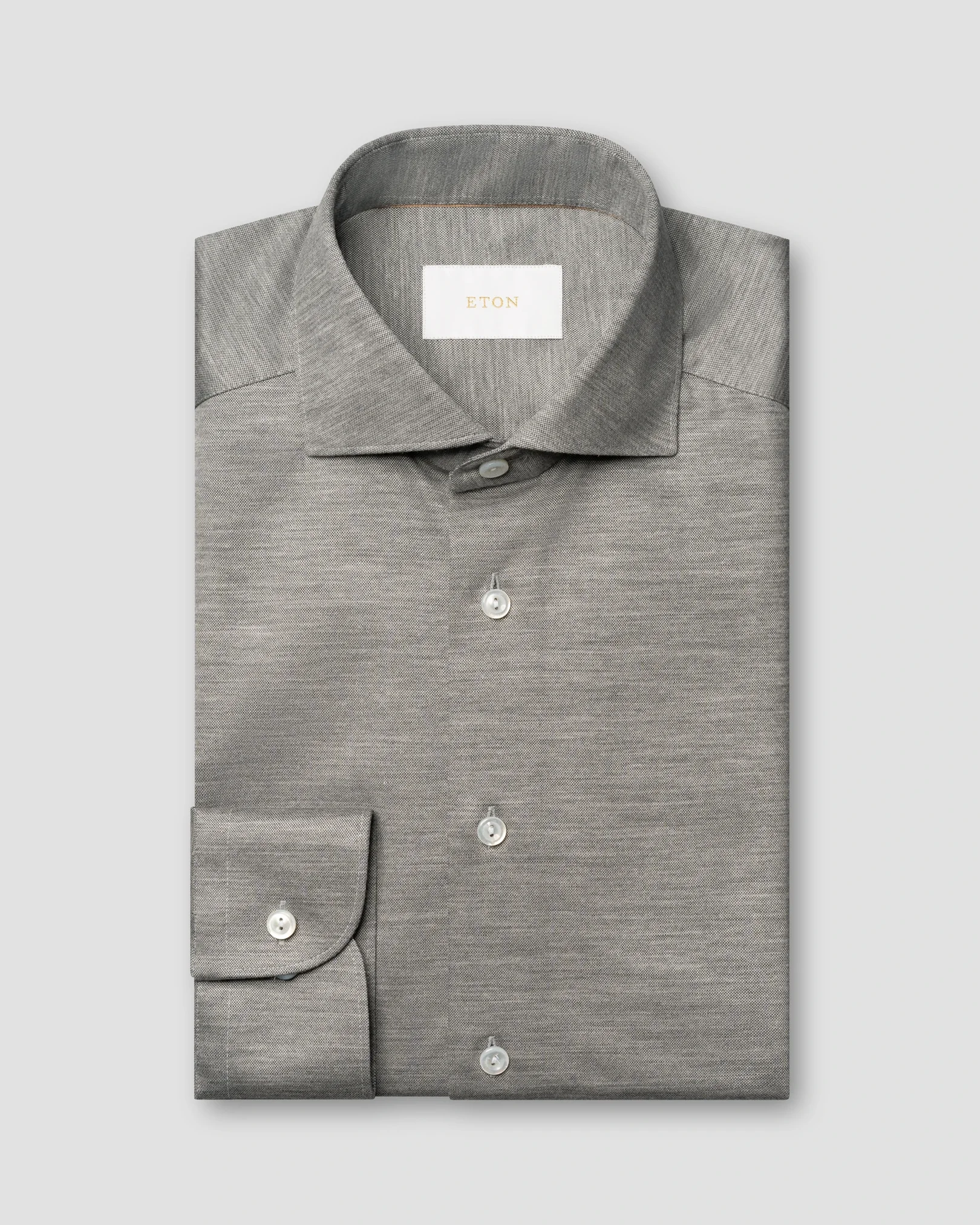 Eton - merino lyocell jersey shirt