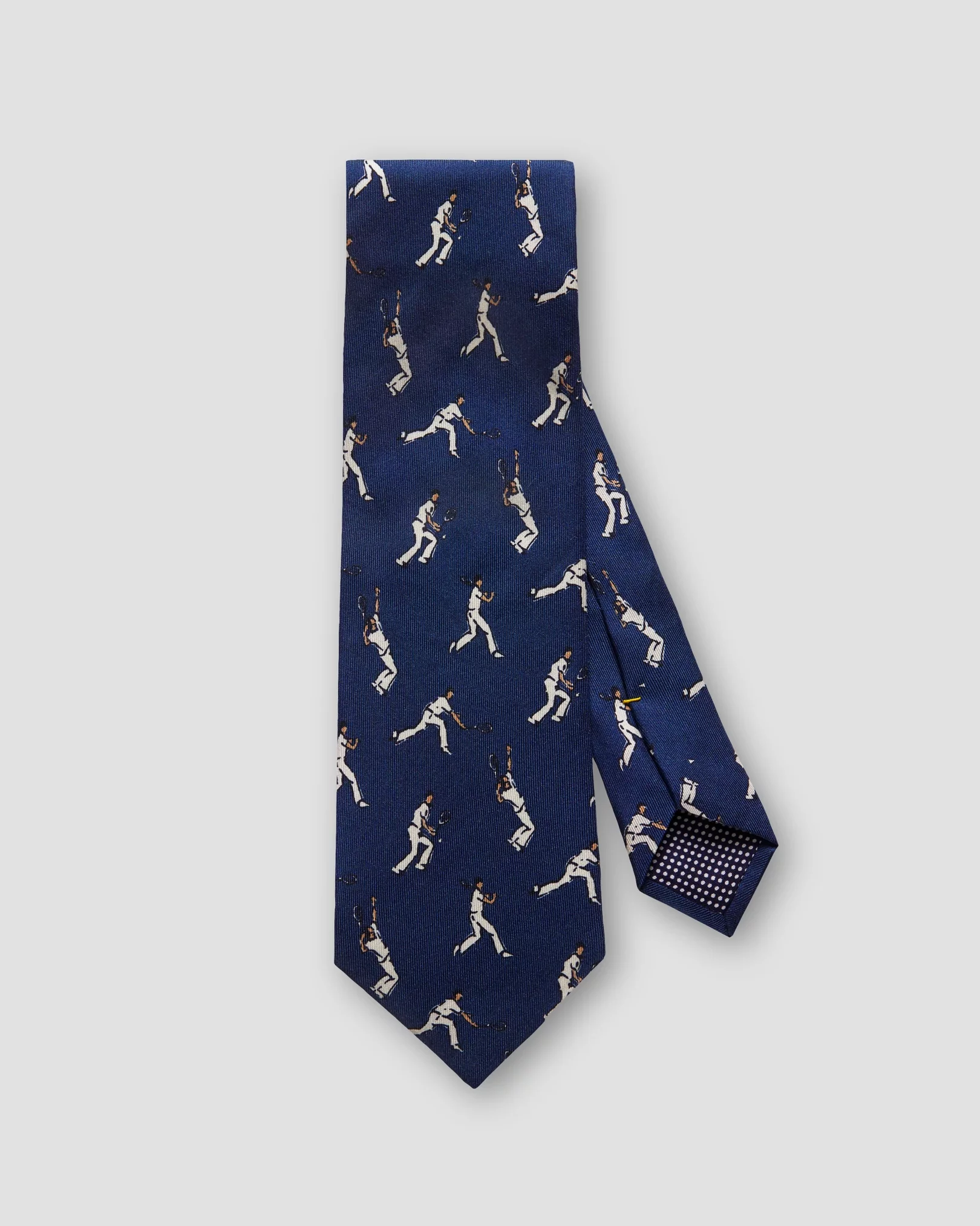 Eton - navy blue bedminton tie