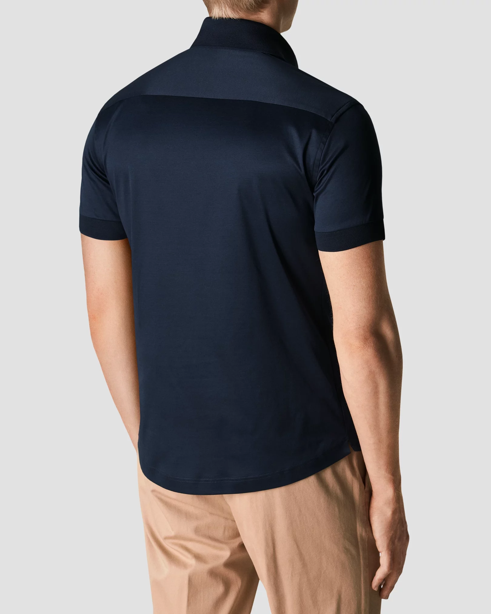 Navy blue Jersey Shirt - Eton