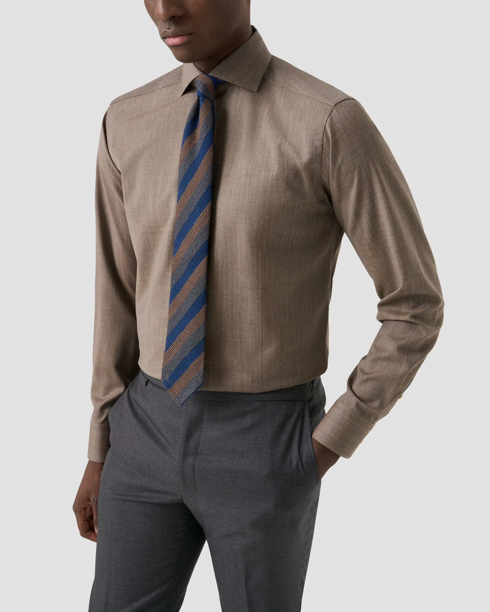Eton - 120 Merino Wool Shirt