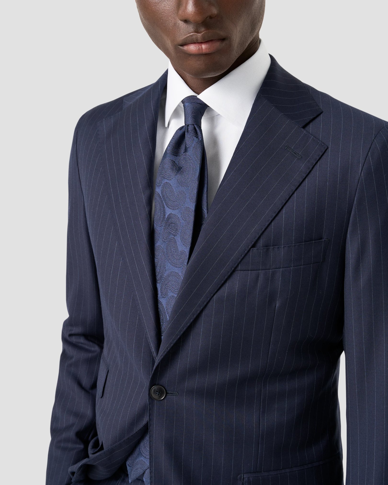 Eton - White Signature Twill Shirt – French Cuffs