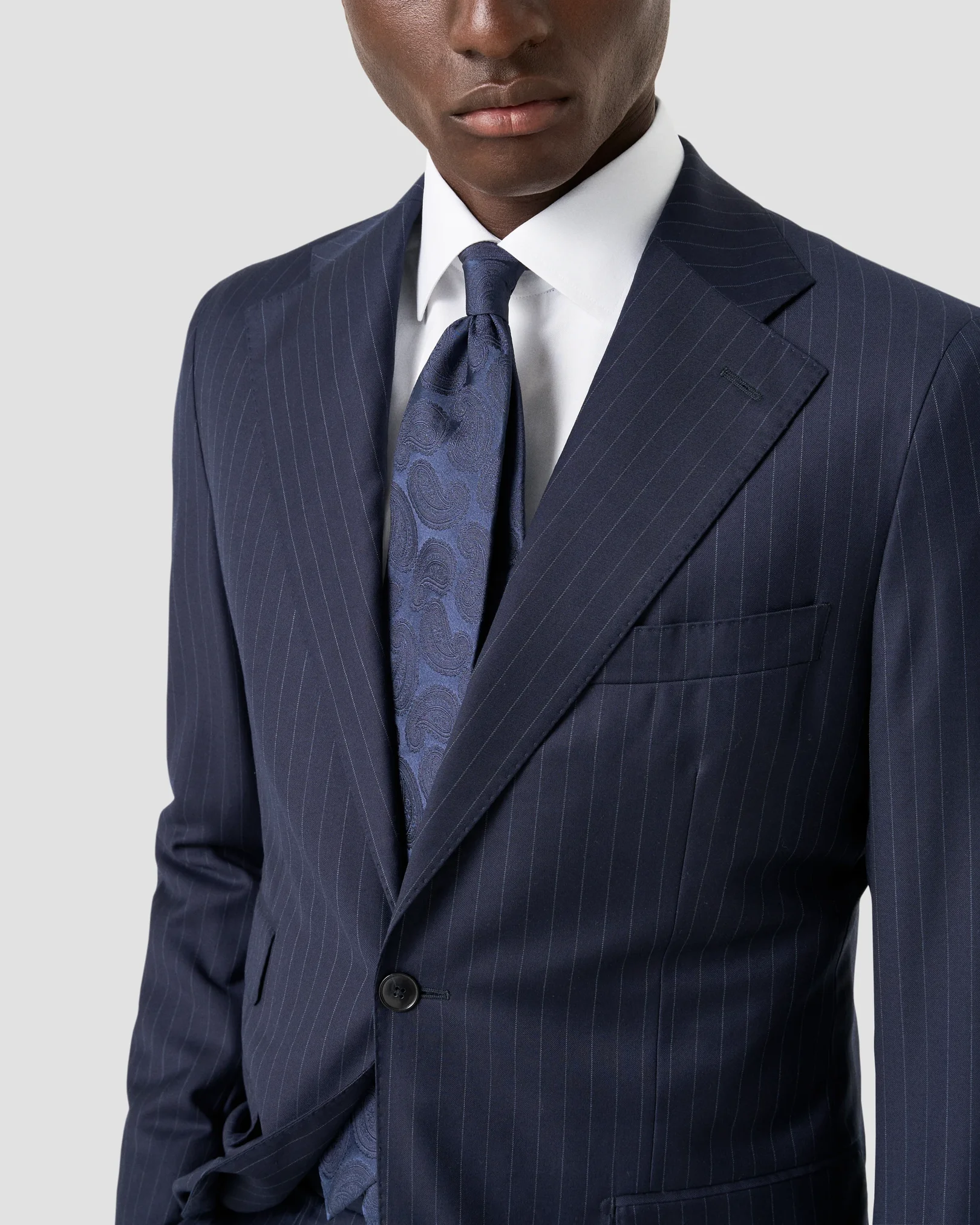 Eton - White Signature Twill Shirt – French Cuffs