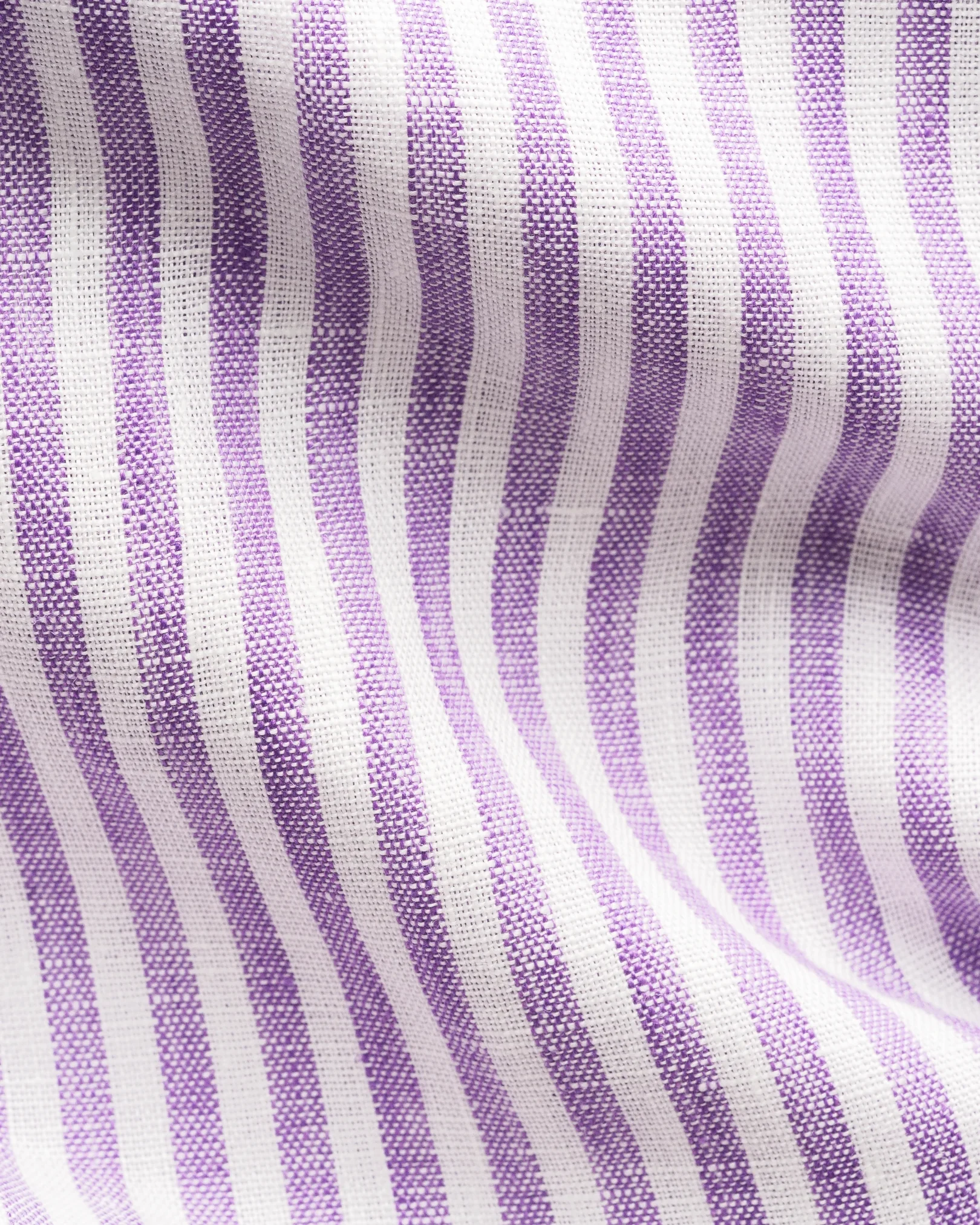 Eton - striped linen shirt wide spread 261